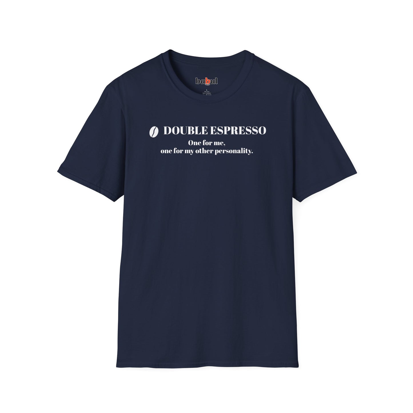 CoffeeTherapy T-Shirt – Irony Is the Best Cure (Right After Coffee)