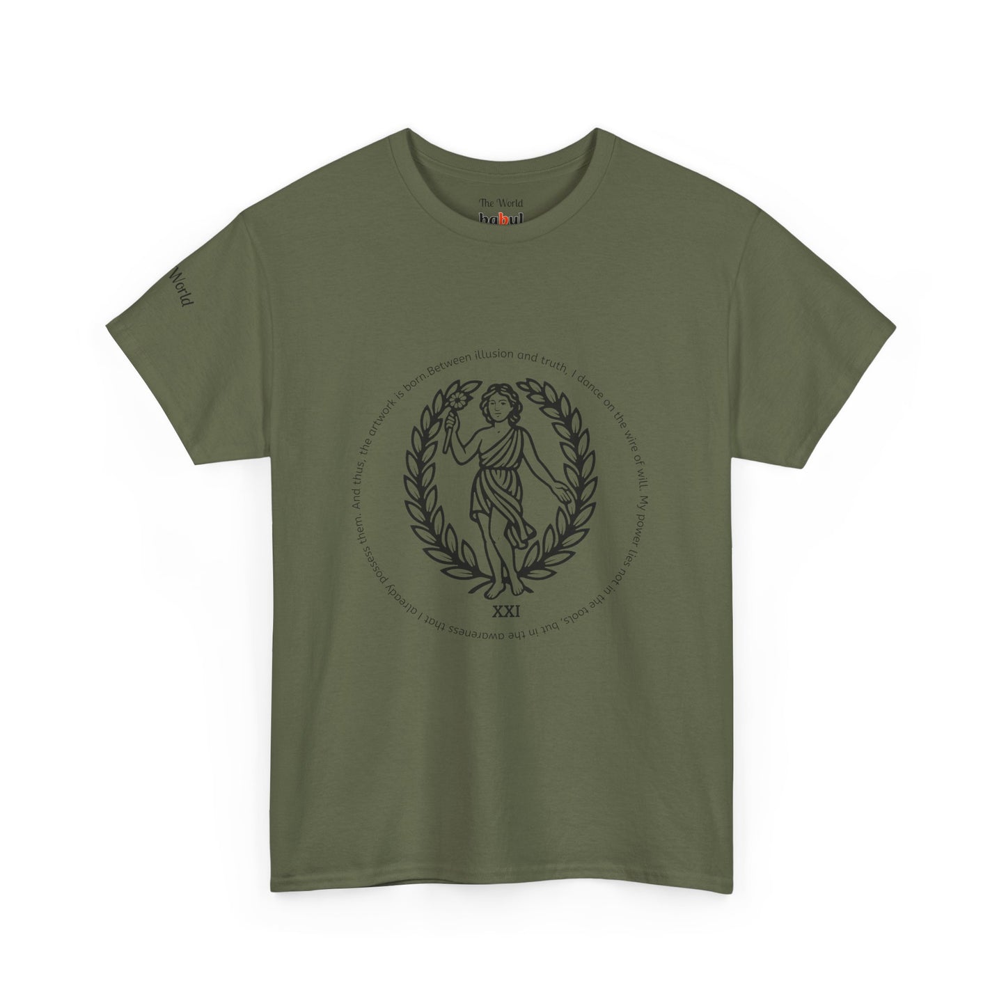 The World - ArcanaPop T-Shirt – Where Tarot Magic Meets Pop Art