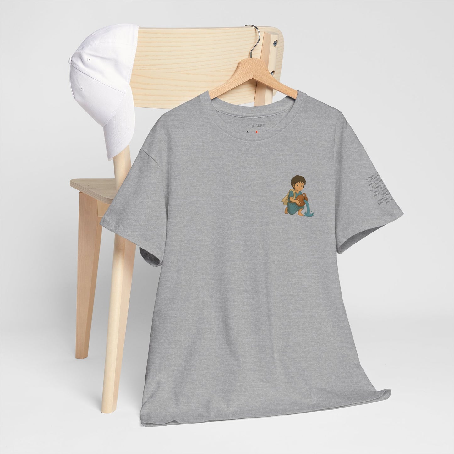 ACQUARIO - T-shirt Zodiacali da sogno: la magia delle stelle in stile Ghibli