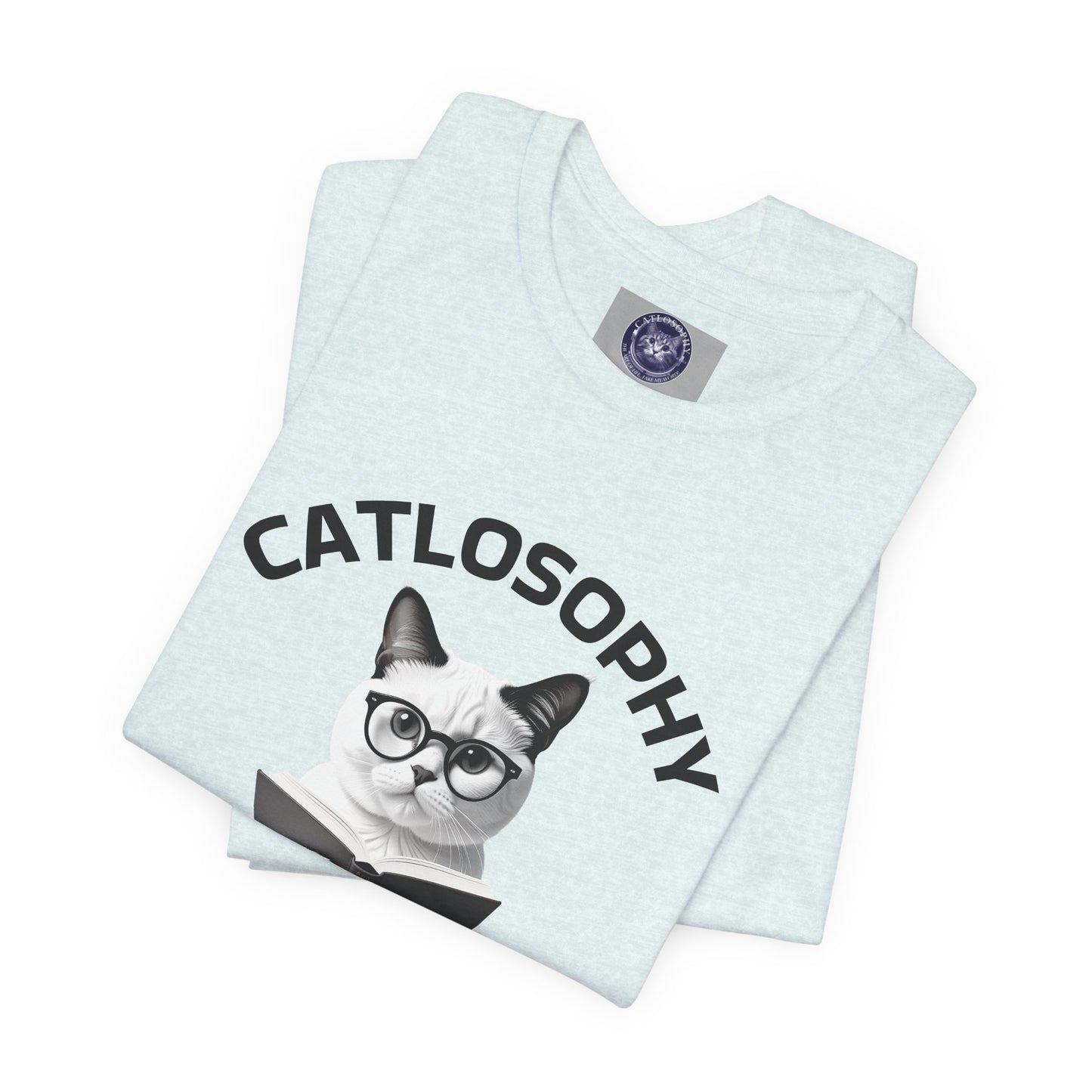 Catlosophy Unisex Jersey Short Sleeve Tee – "Resting isn't Lazy" Design