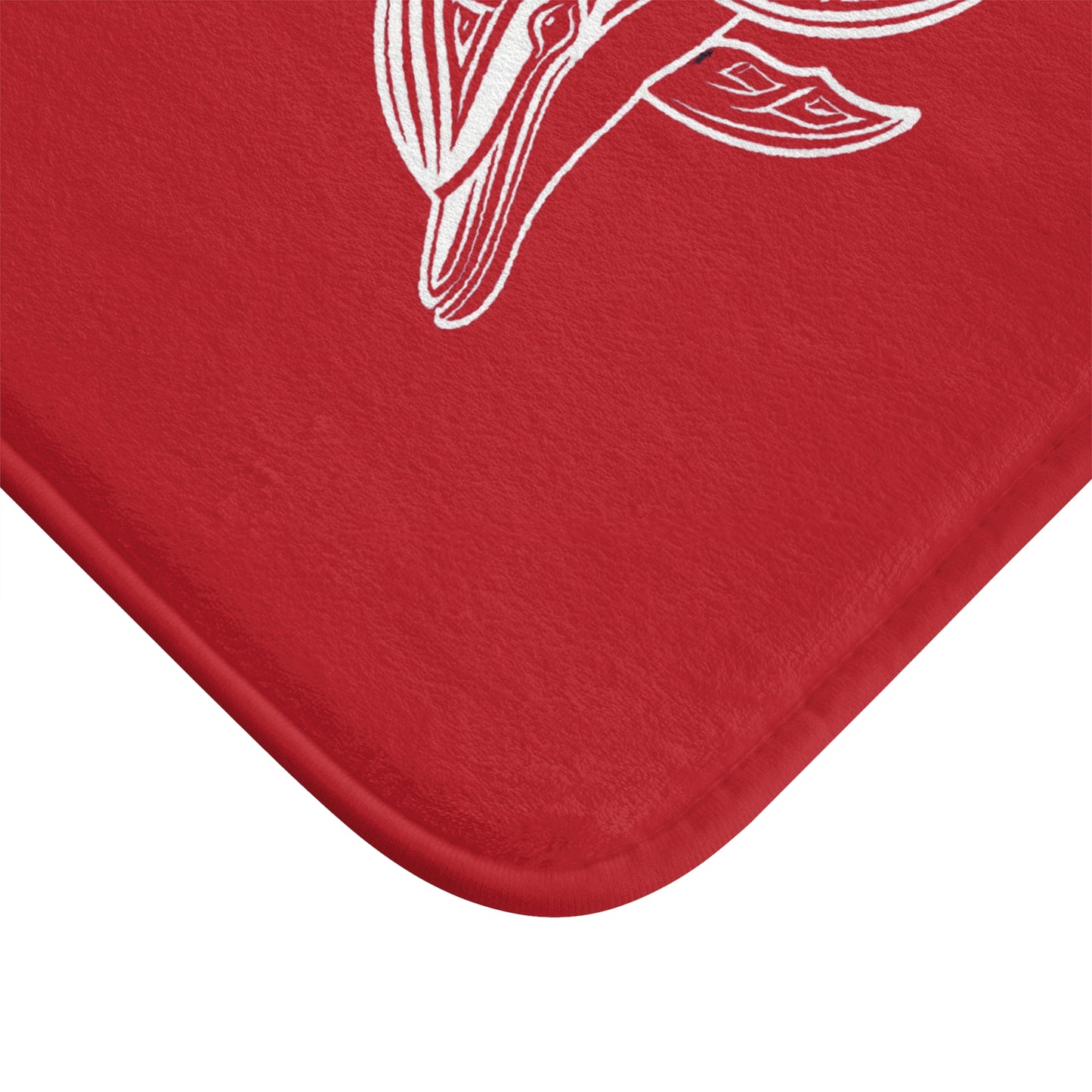 Tribal Bath Mat. Ocean Energy, Tribal Style