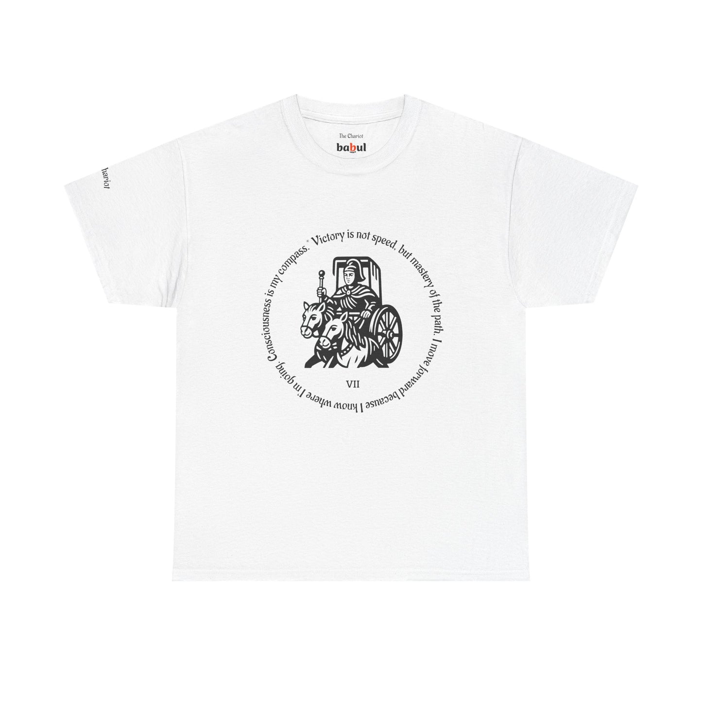 The Chariot - ArcanaPop T-Shirt – Where Tarot Magic Meets Pop Art