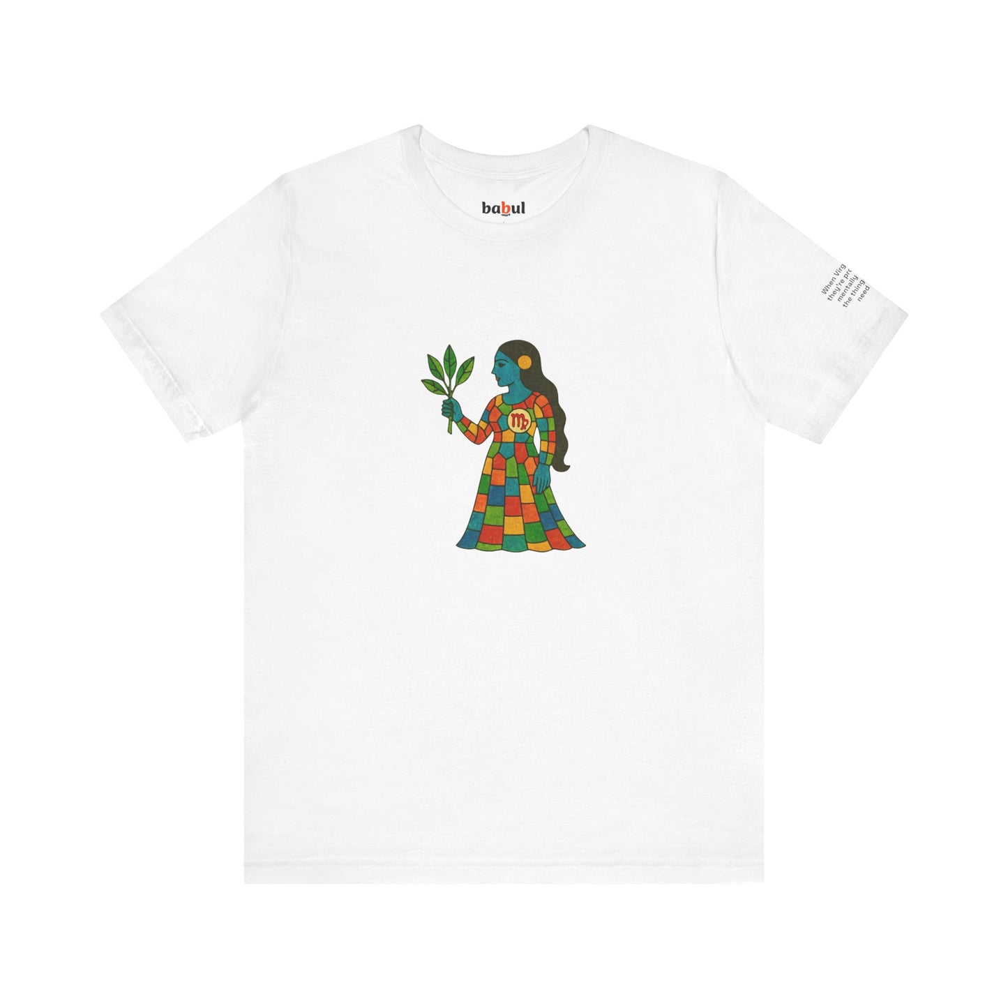 VIRGO - T-shirt, The Zodiac Signs According to Saint Phalle