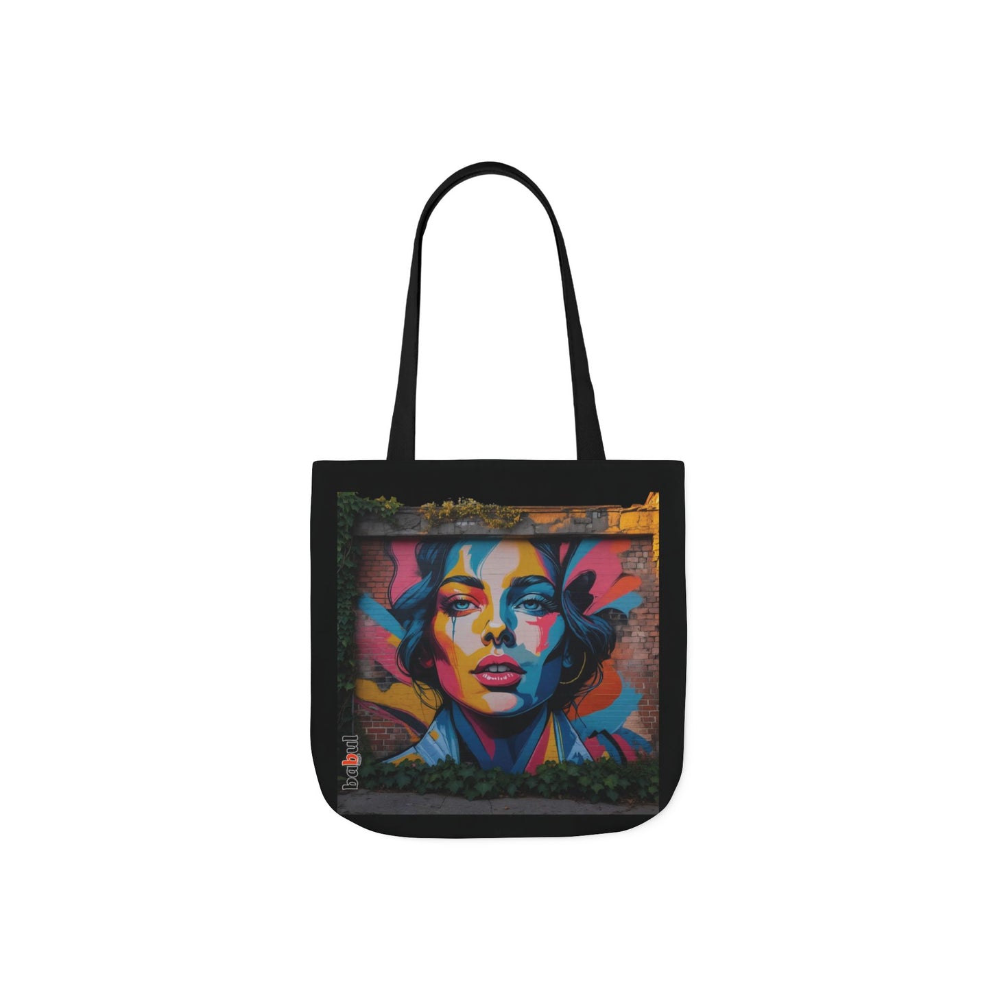 Artistic Surge - Eco-Friendly Canvas Tote Bag - FEMALE FACE