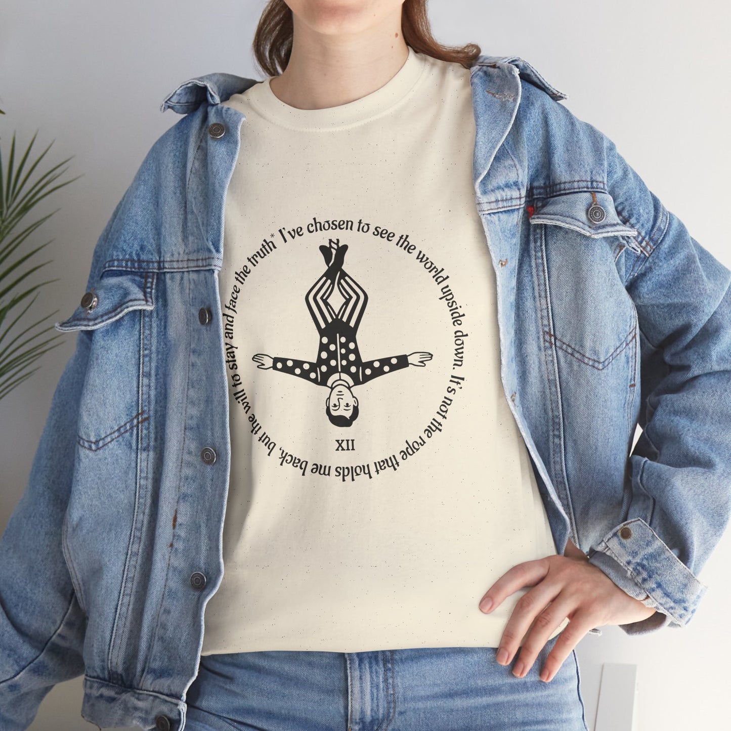 The Hanged Man - ArcanaPop T-Shirt – Where Tarot Magic Meets Pop Art