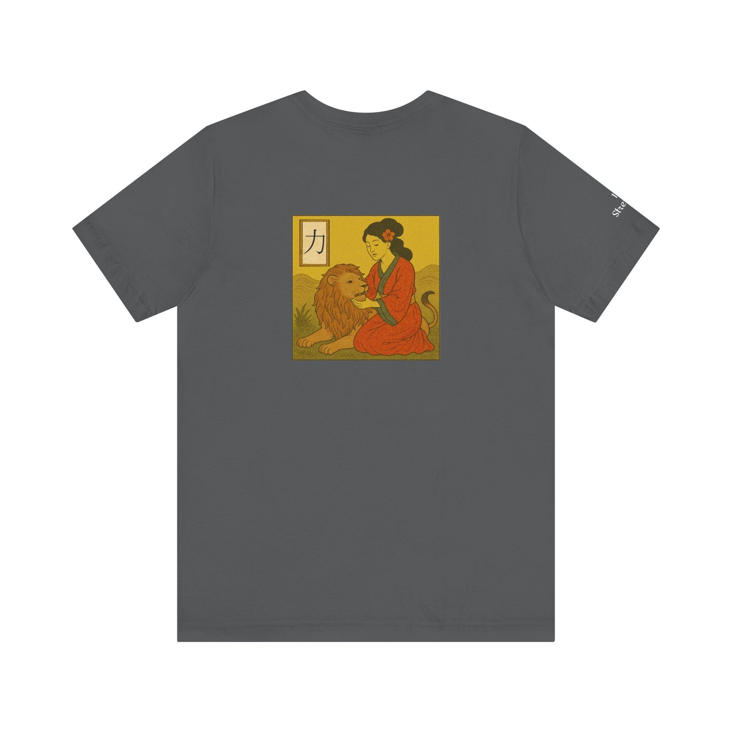 Strength - Tarot in Ukiyo-e Style