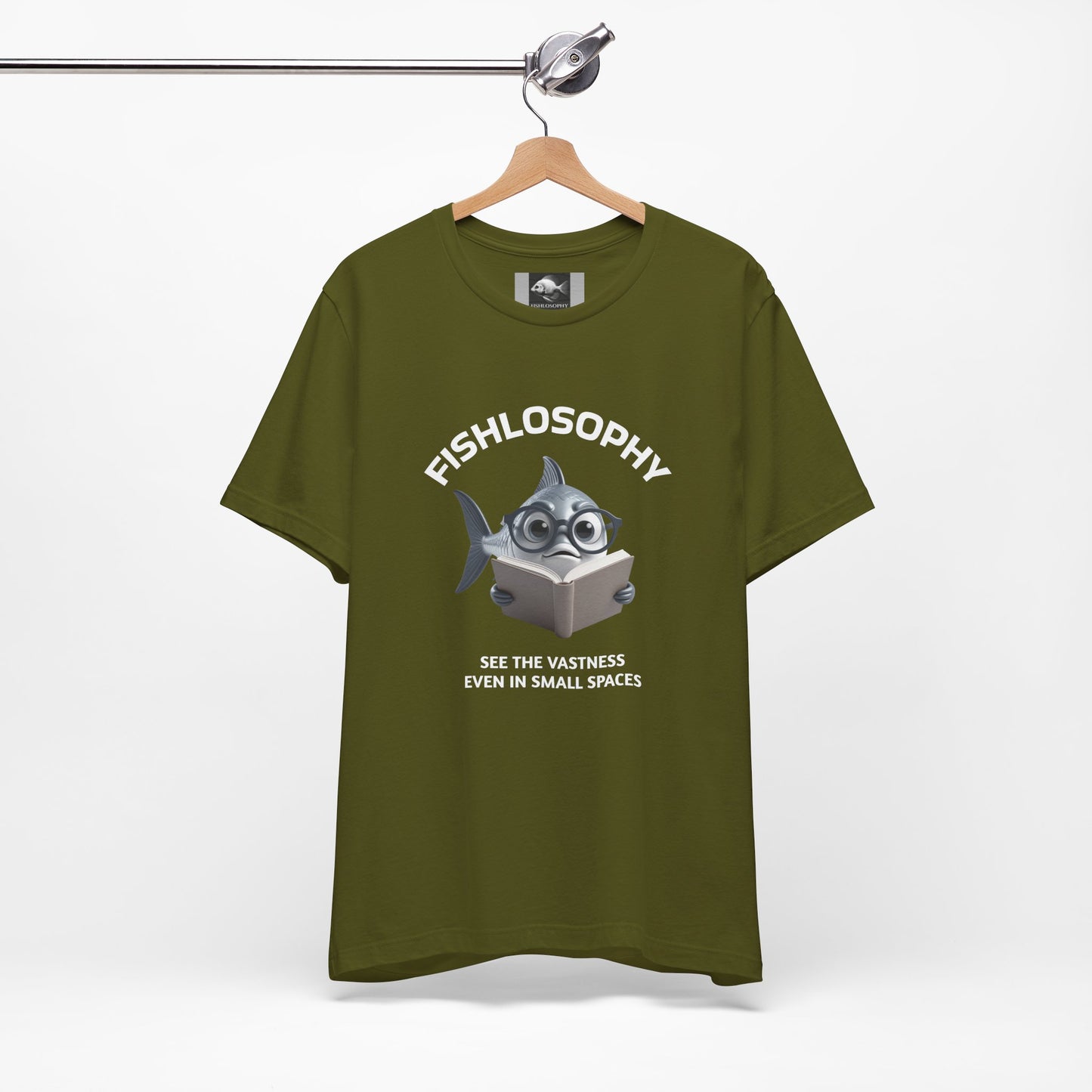 Fishlosophy Unisex Jersey Short Sleeve Tee – See the vastness even in small spaces