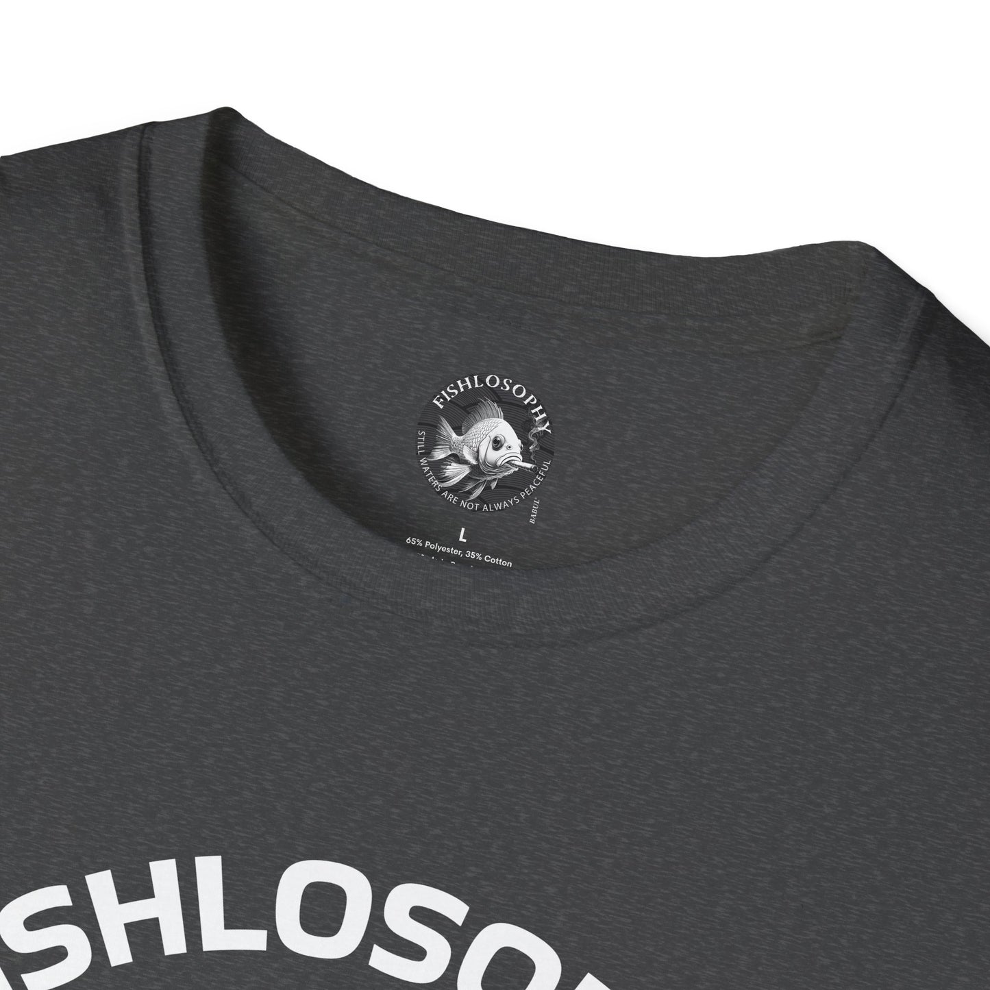 Fishlosophy Unisex T-Shirt - Ocean Vibes and Life's Questions Design - PEARLS OF WISDOM FROM THE FISH WORLD