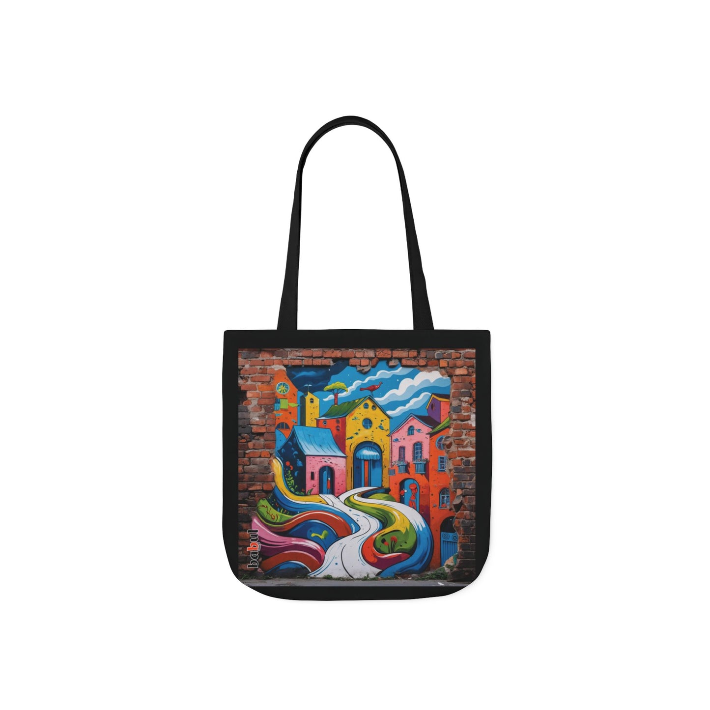 Artistic Surge - Eco-Friendly Canvas Tote Bag - HOUSES