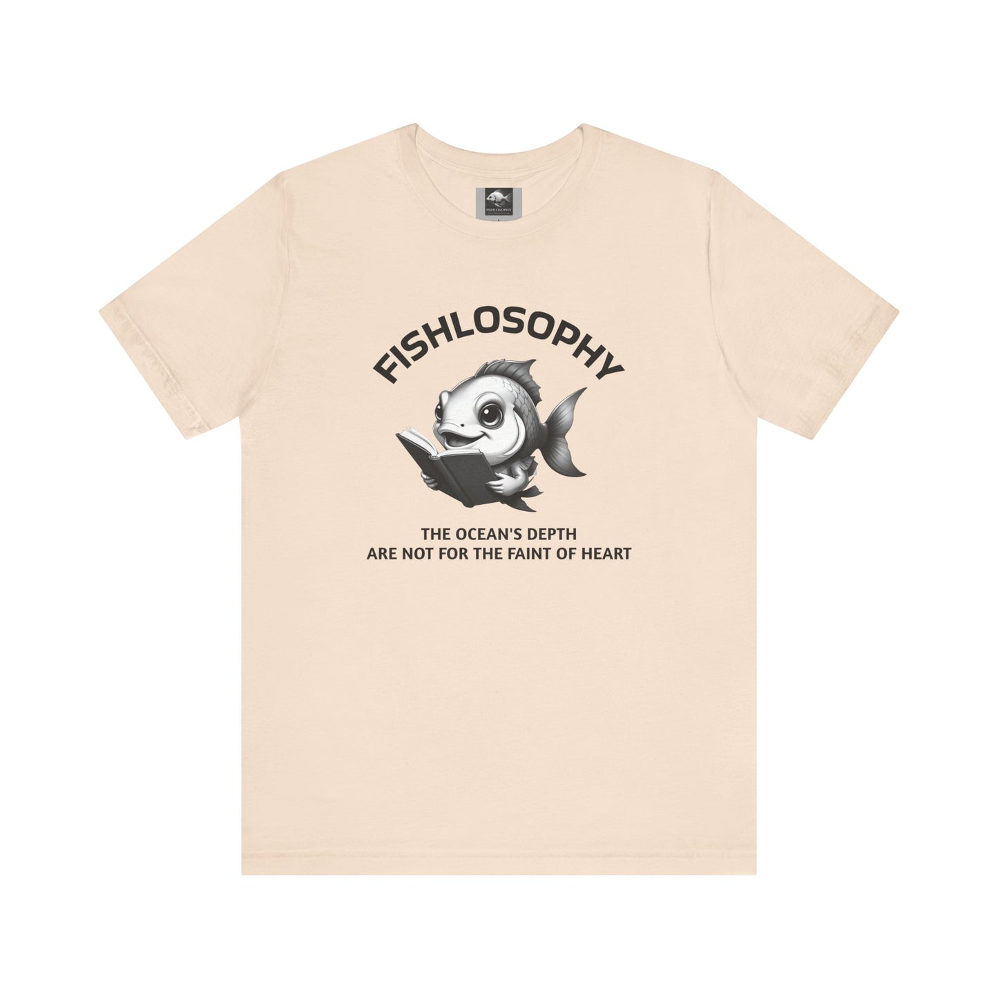 Fishlosophy Unisex Jersey Short Sleeve Tee – The Ocean' depth is not for the faint of heart
