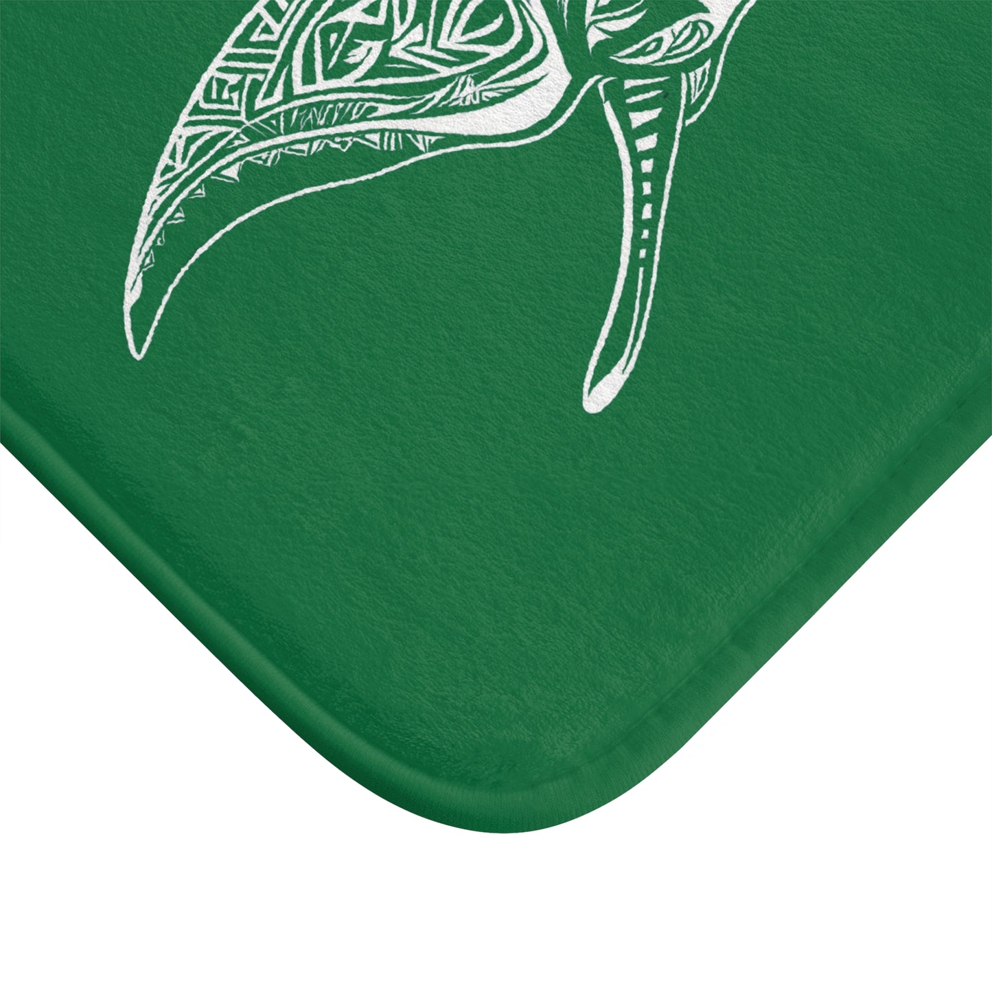 Tribal Bath Mat. Ocean Energy, Tribal Style
