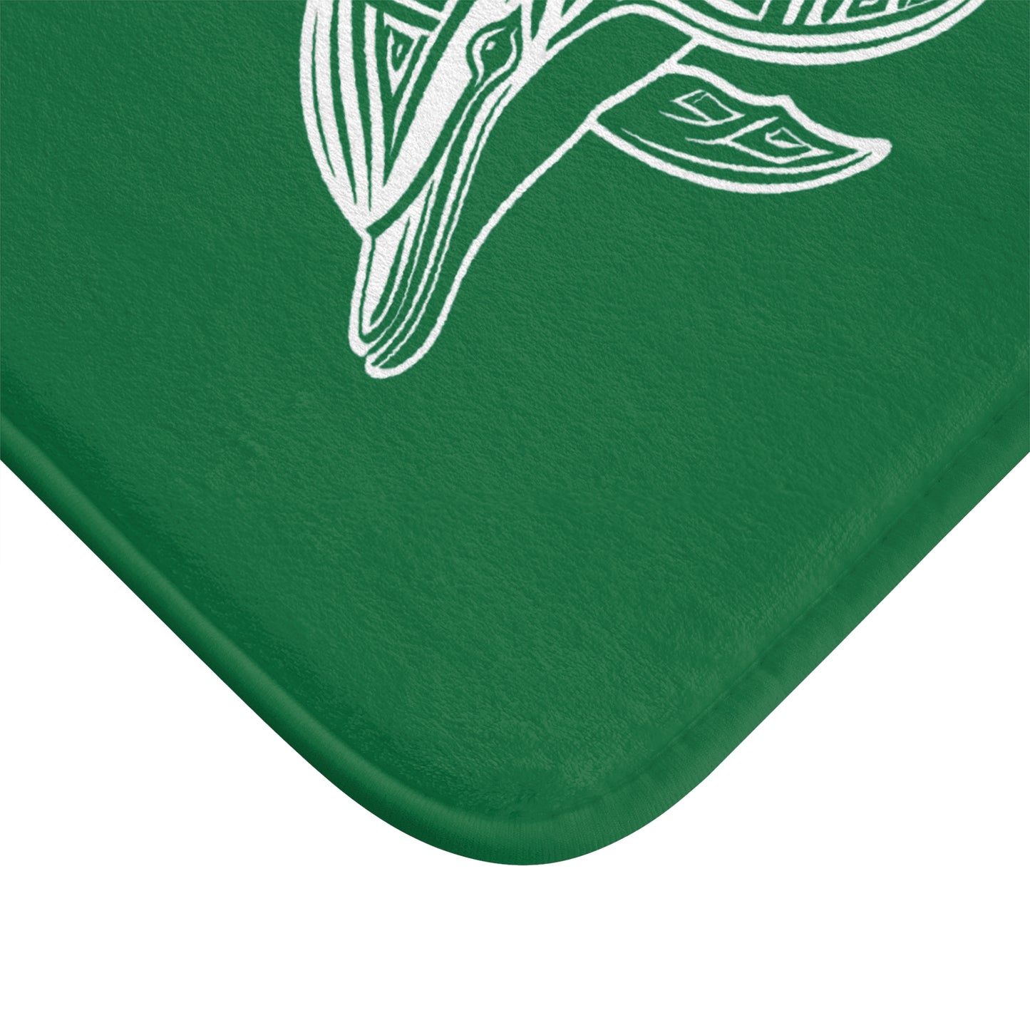 Tribal Bath Mat. Ocean Energy, Tribal Style