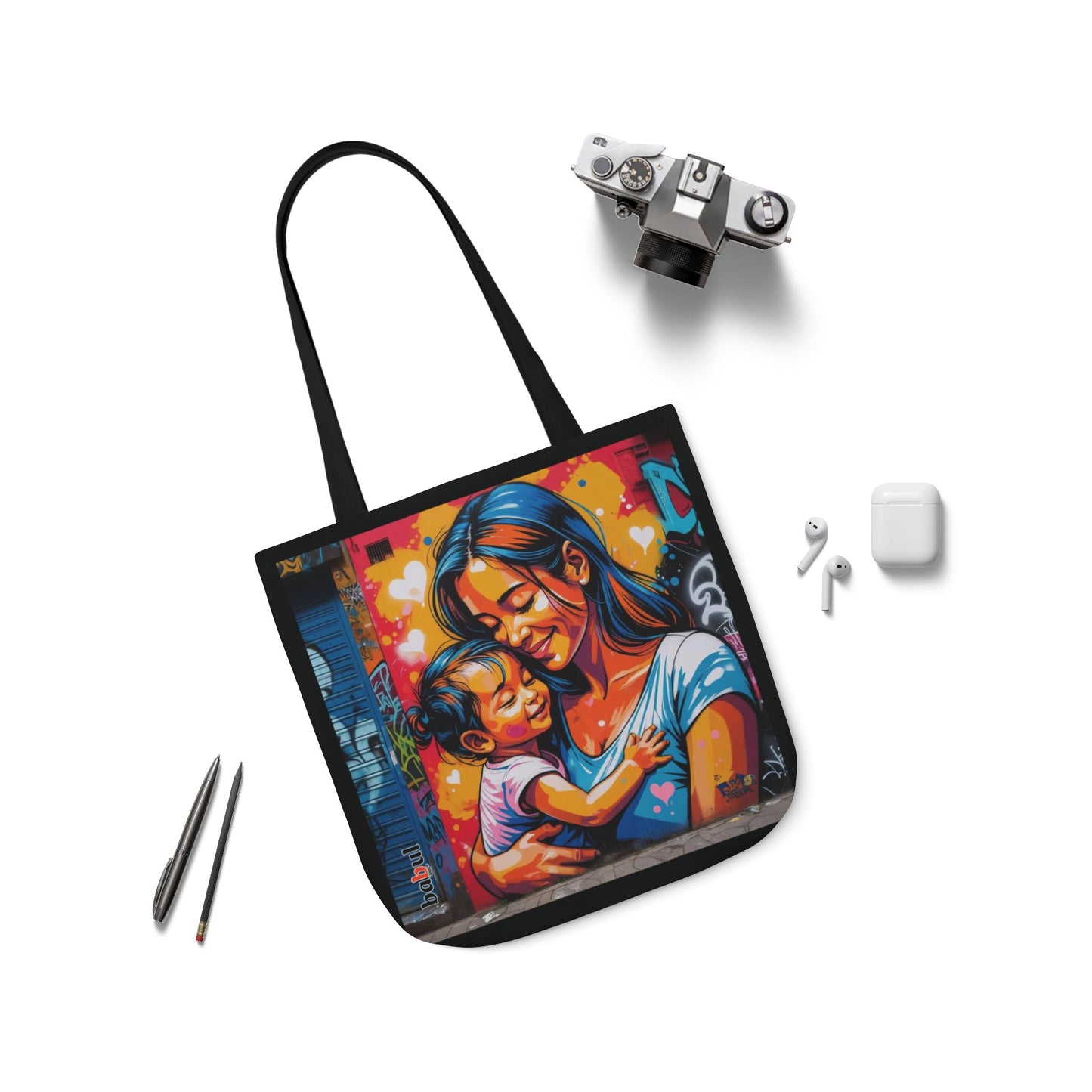 Artistic Surge - Eco-Friendly Canvas Tote Bag - HUG