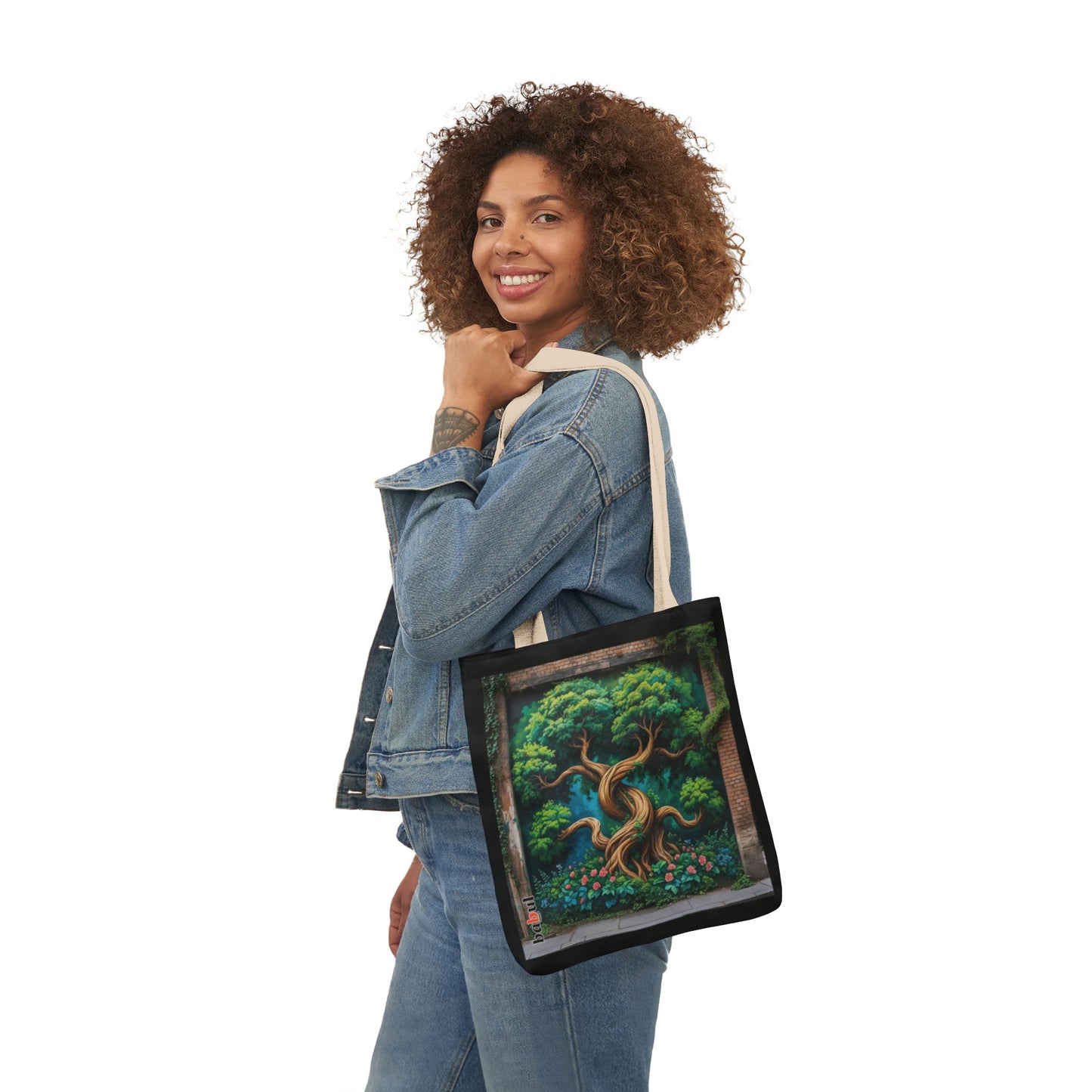 Artistic Surge - Eco-Friendly Canvas Tote Bag - TREE