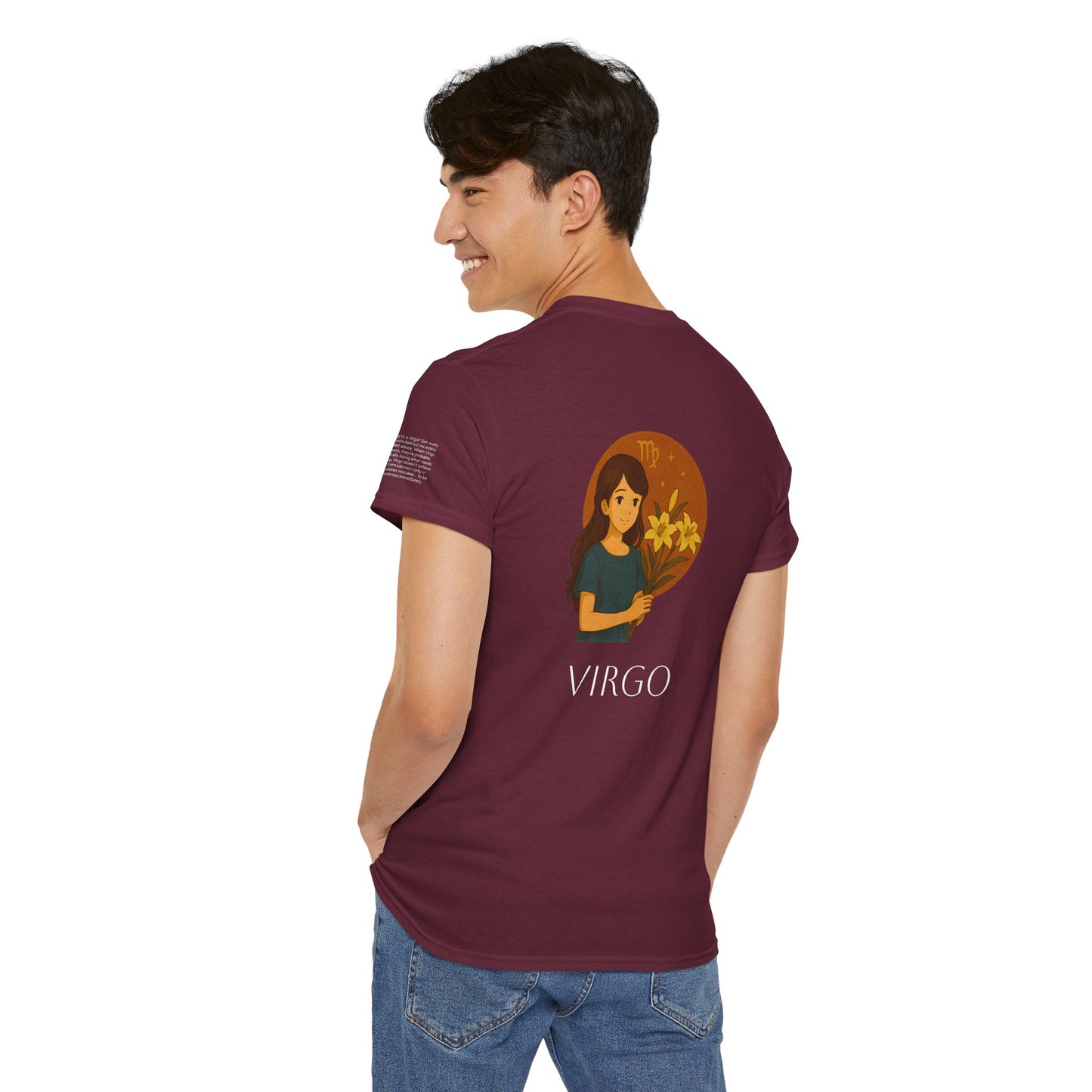 VIRGO - Dreamy Zodiac T-Shirts – The Magic of the Stars in Ghibli Style