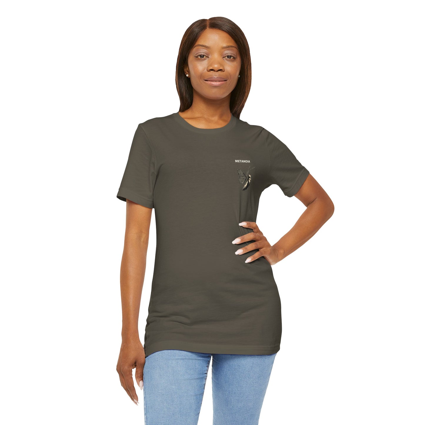 METANOIA T-Shirt – From Silence to Flight (Reverse)
