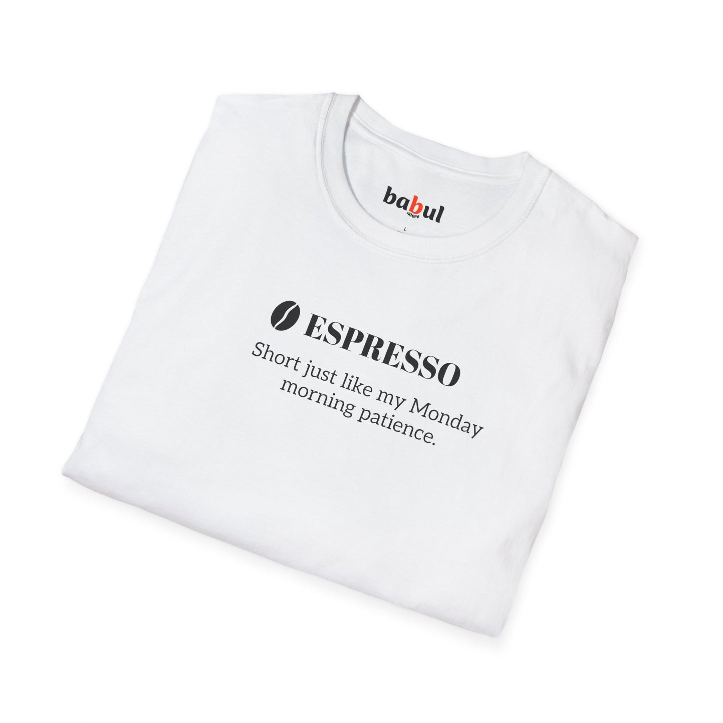 CoffeeTherapy T-Shirt – Irony Is the Best Cure (Right After Coffee)