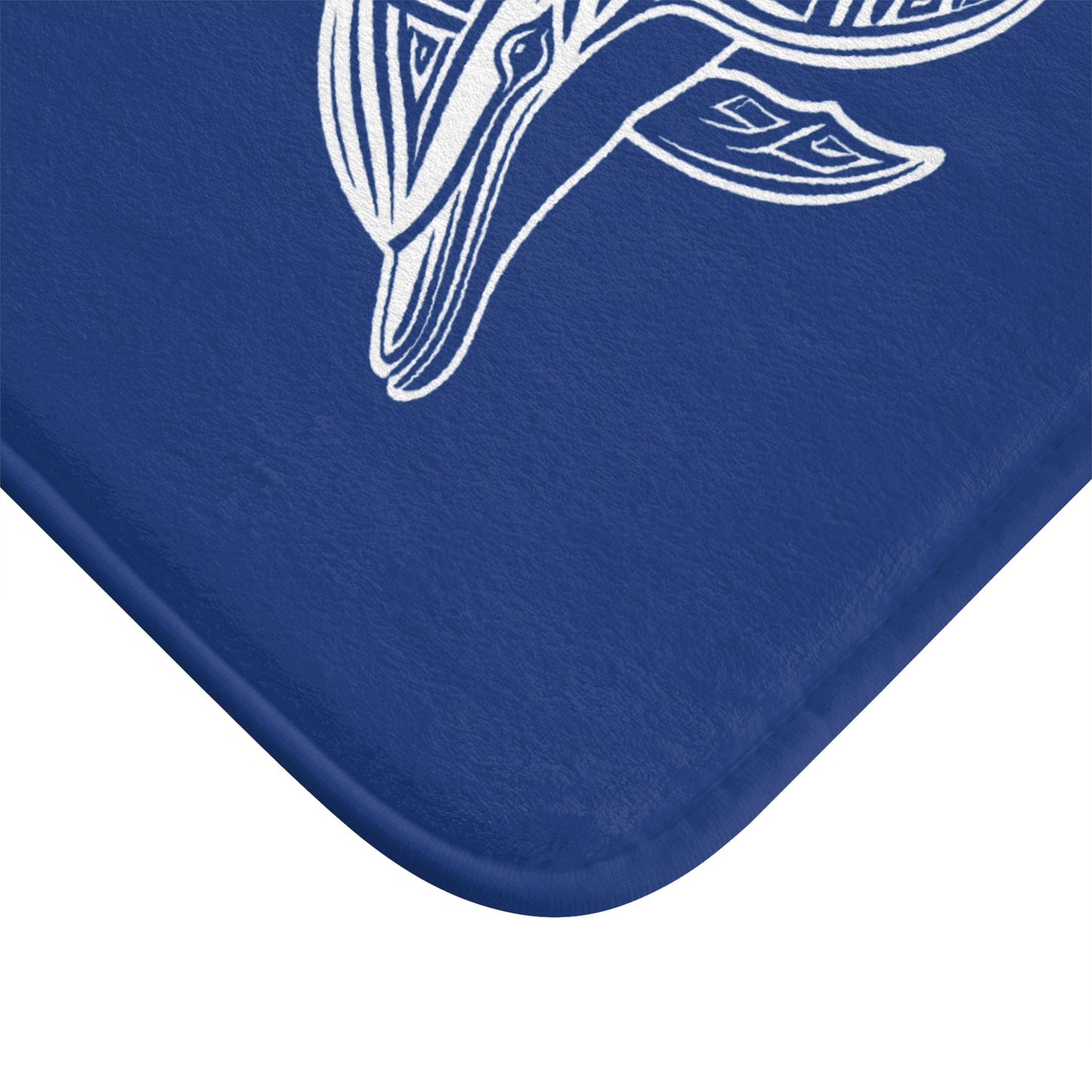 Tribal Bath Mat. Ocean Energy, Tribal Style
