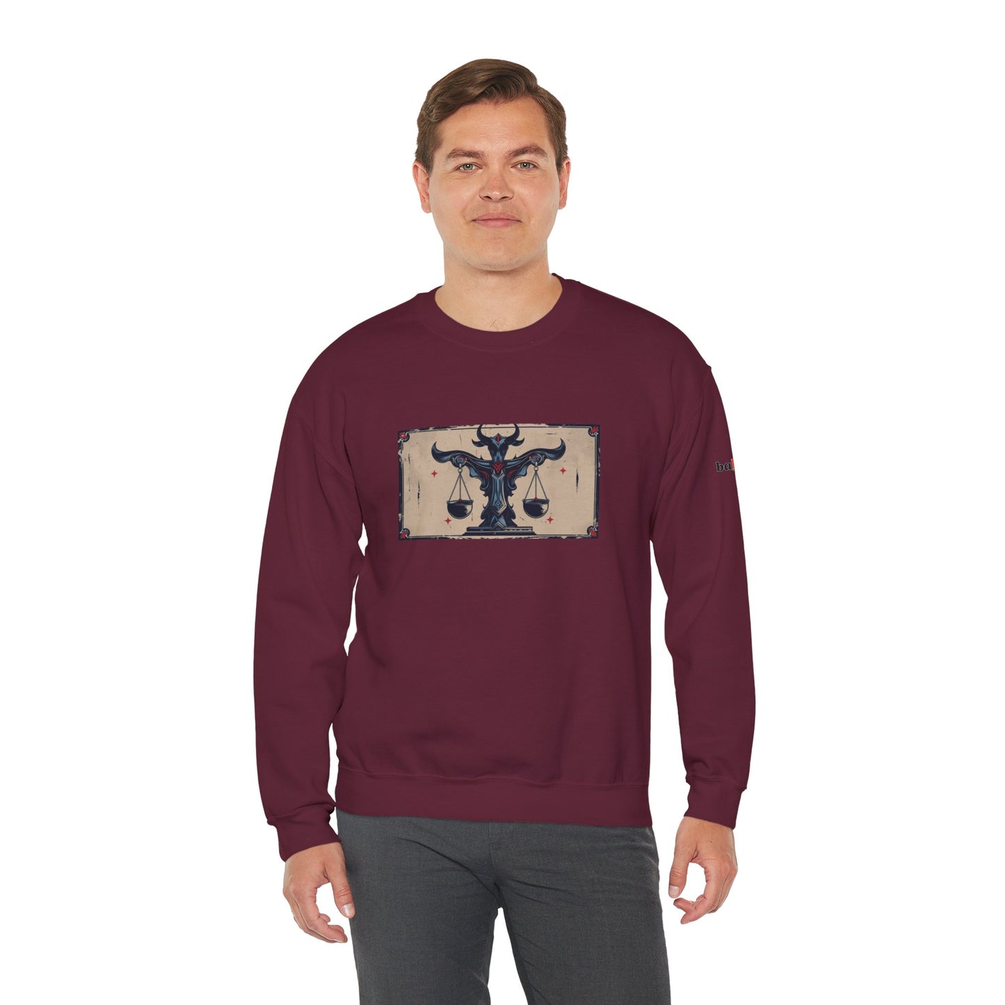 Libra - Gothic Zodiac Blue Sweatshirt