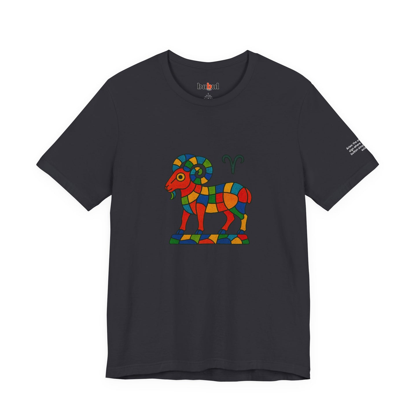 ARIES - T-shirt, The Zodiac Signs According to Saint Phalle