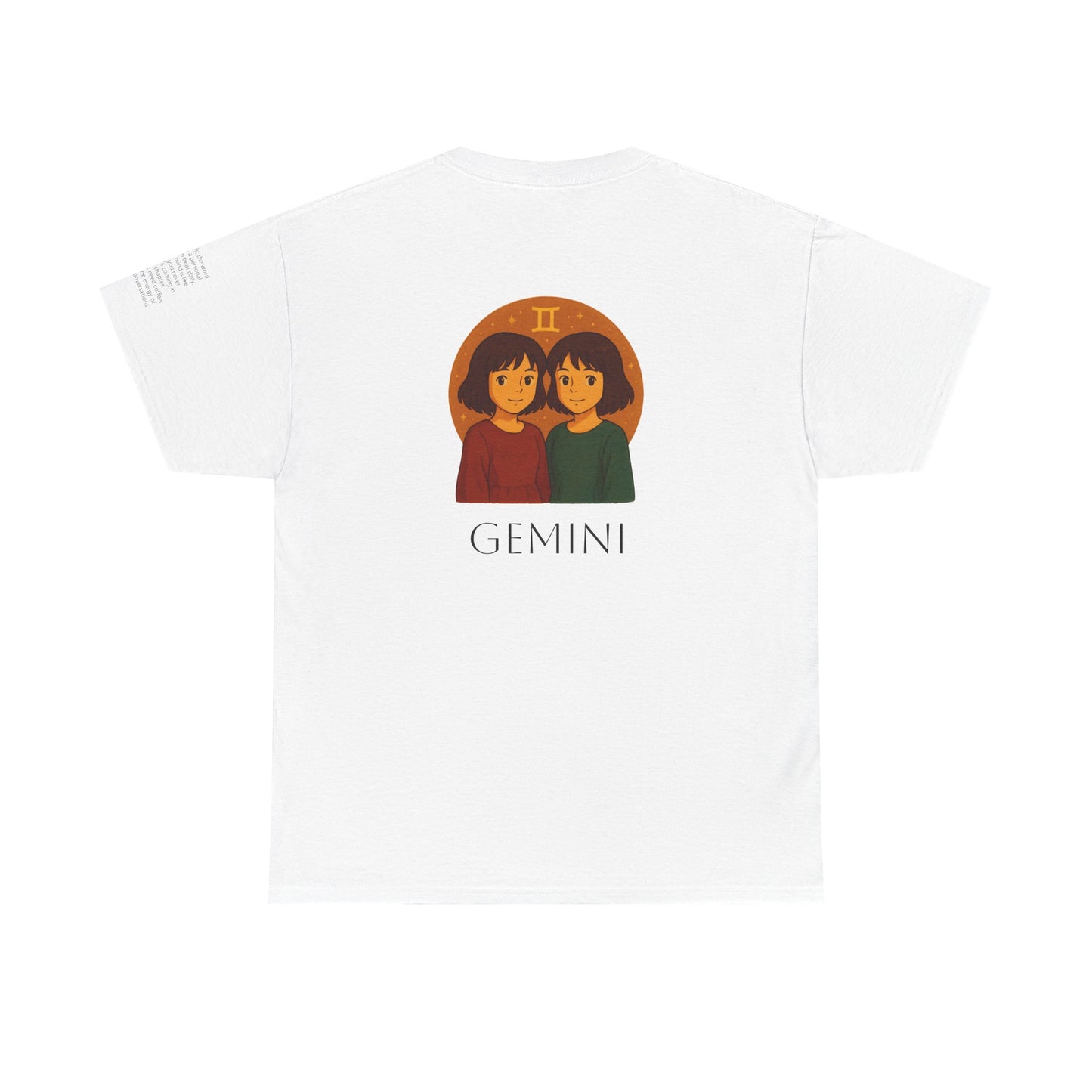 GEMINI - Dreamy Zodiac T-Shirts – The Magic of the Stars in Ghibli Style