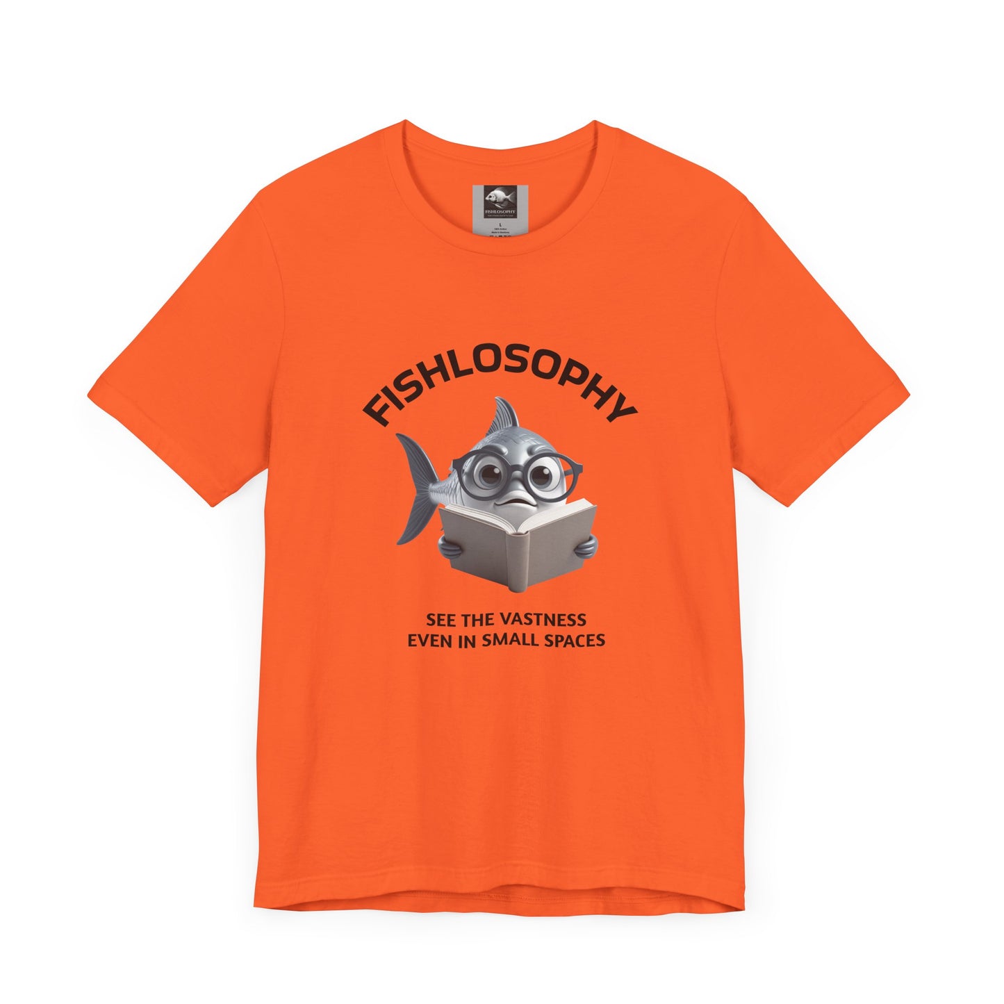 Fishlosophy Unisex Jersey Short Sleeve Tee – See the vastness even in small spaces