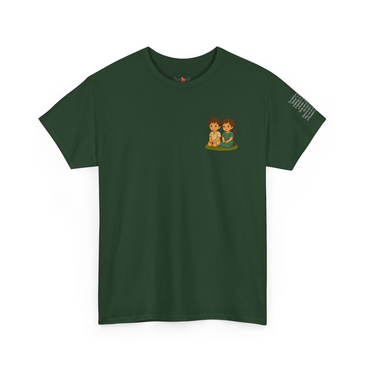 GEMINI - Dreamy Zodiac T-Shirts – The Magic of the Stars in Ghibli Style