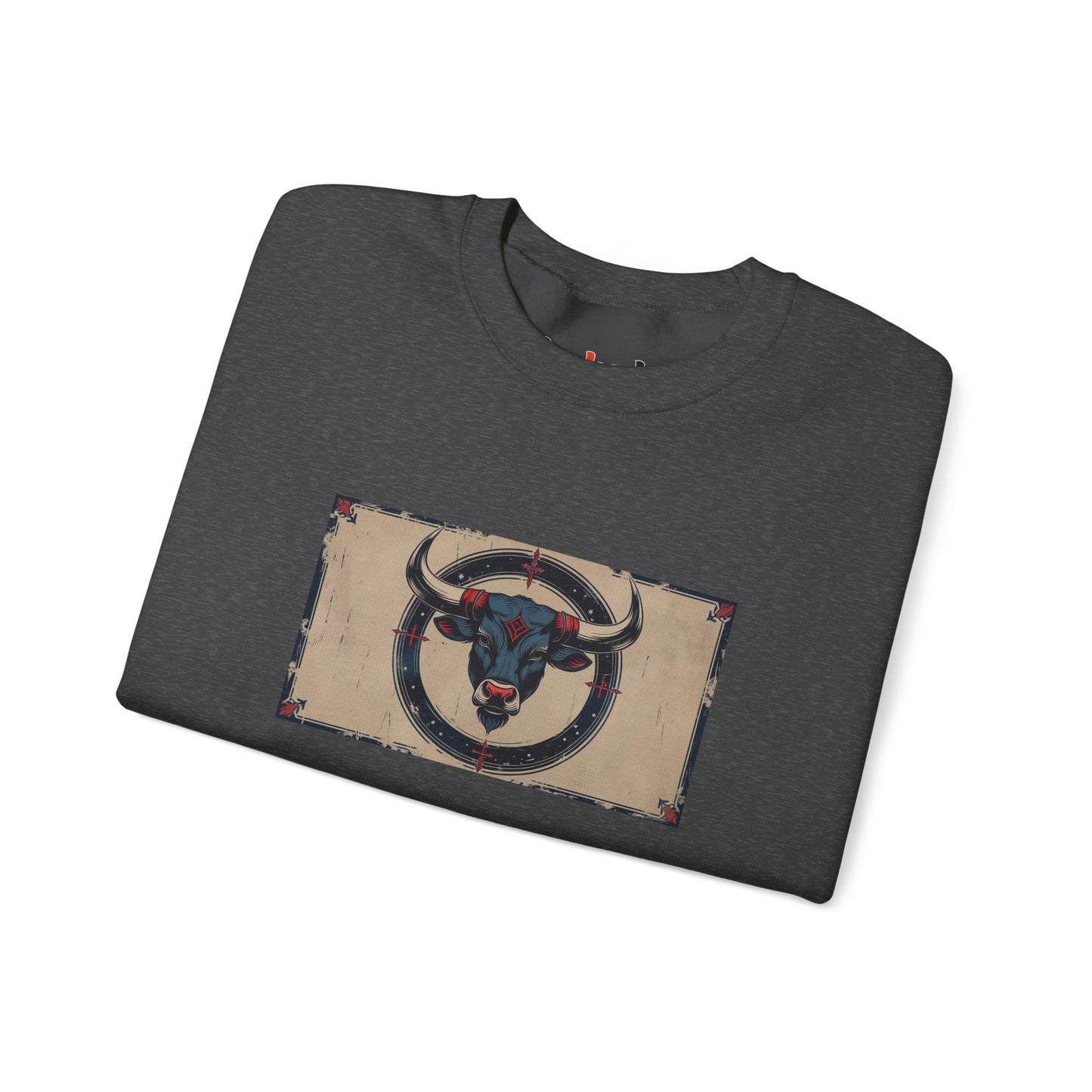 Taurus - Gothic Zodiac Blue Sweatshirt