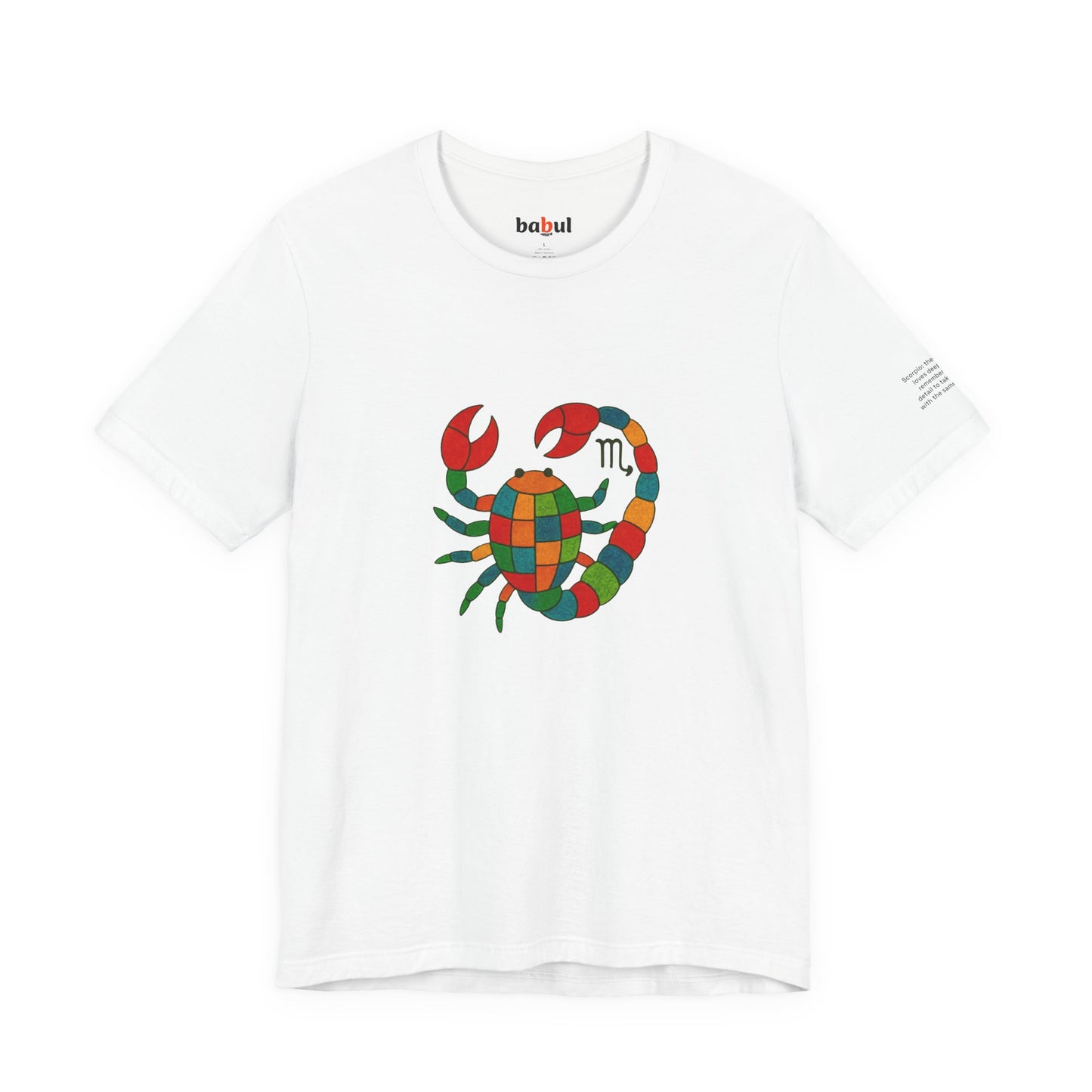 SCORPIO - T-shirt, The Zodiac Signs According to Saint Phalle