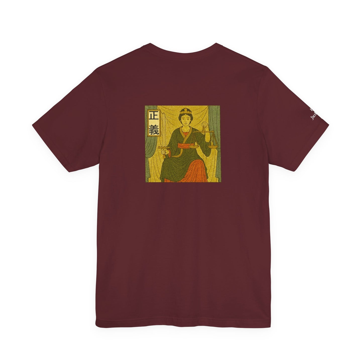 Justice - Tarot in Ukiyo-e Style