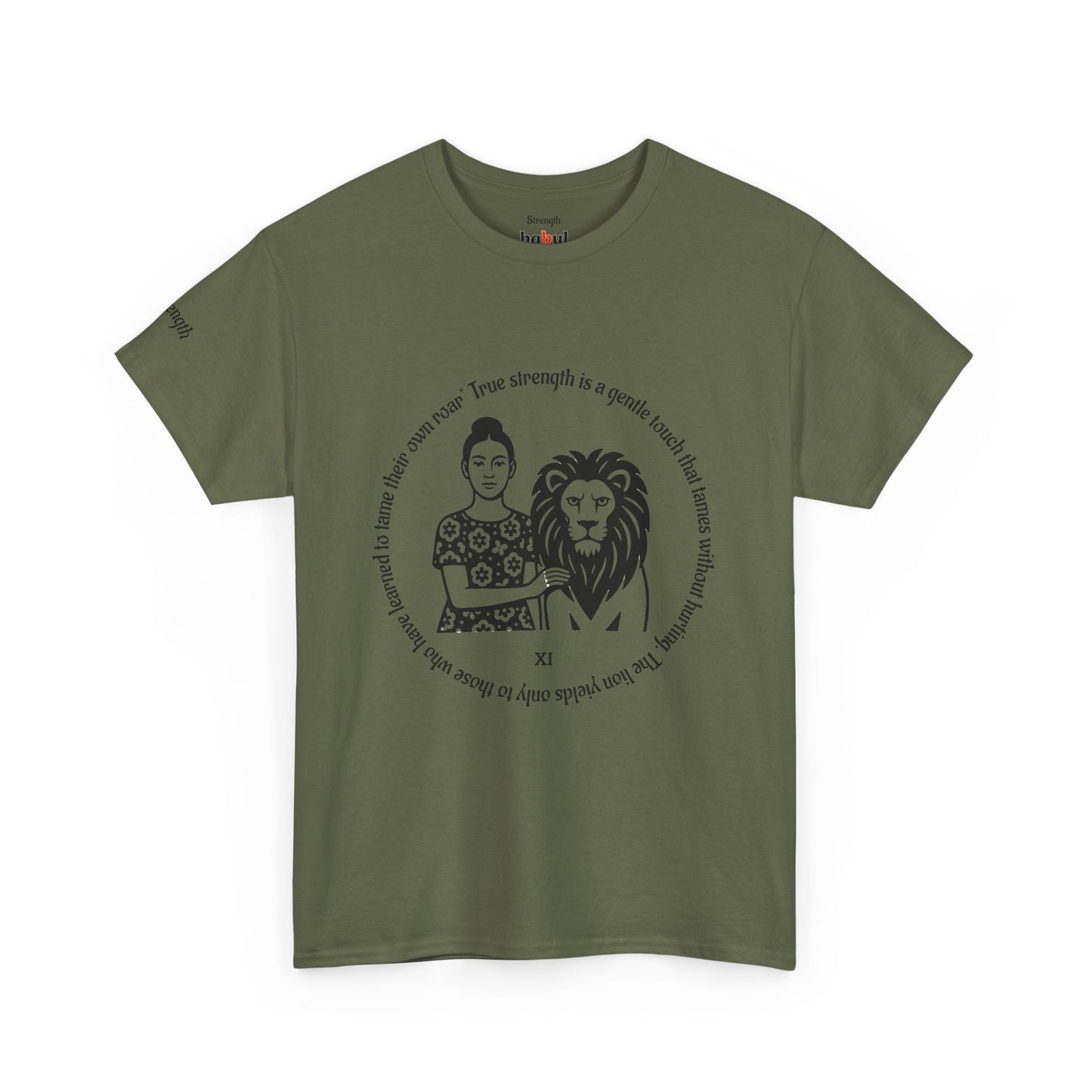 Strength - ArcanaPop T-Shirt – Where Tarot Magic Meets Pop Art