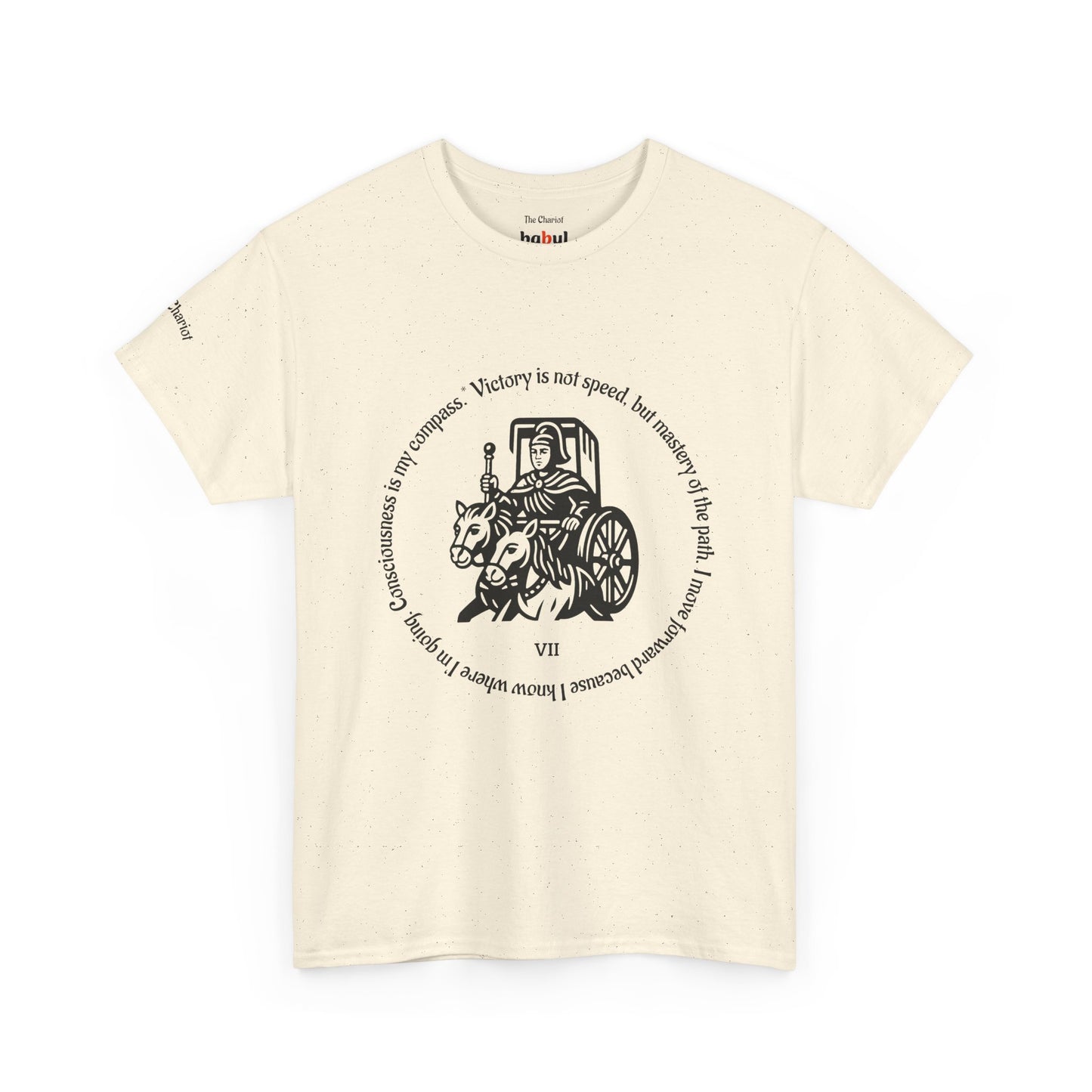 The Chariot - ArcanaPop T-Shirt – Where Tarot Magic Meets Pop Art