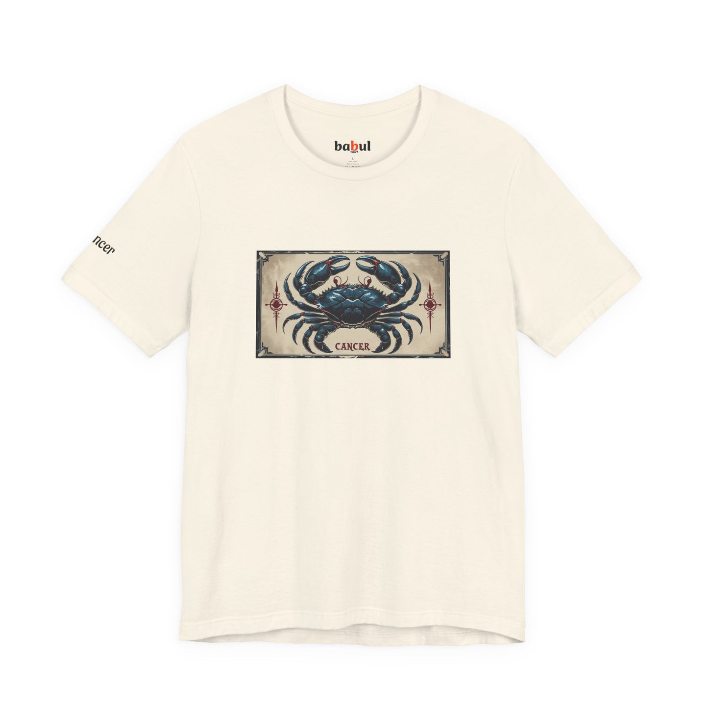 Cancer - Gothic Zodiac T-Shirt. Zodiac in the Shadows
