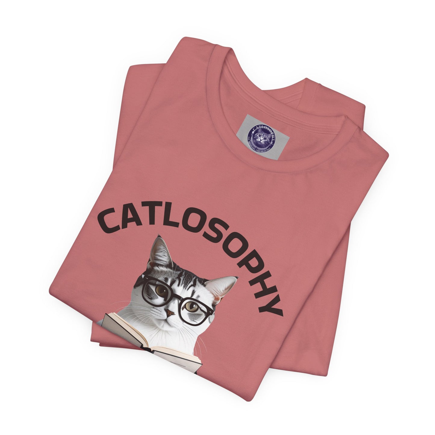 Catlosophy Unisex Jersey Short Sleeve Tee – "Let the dog bark" Design