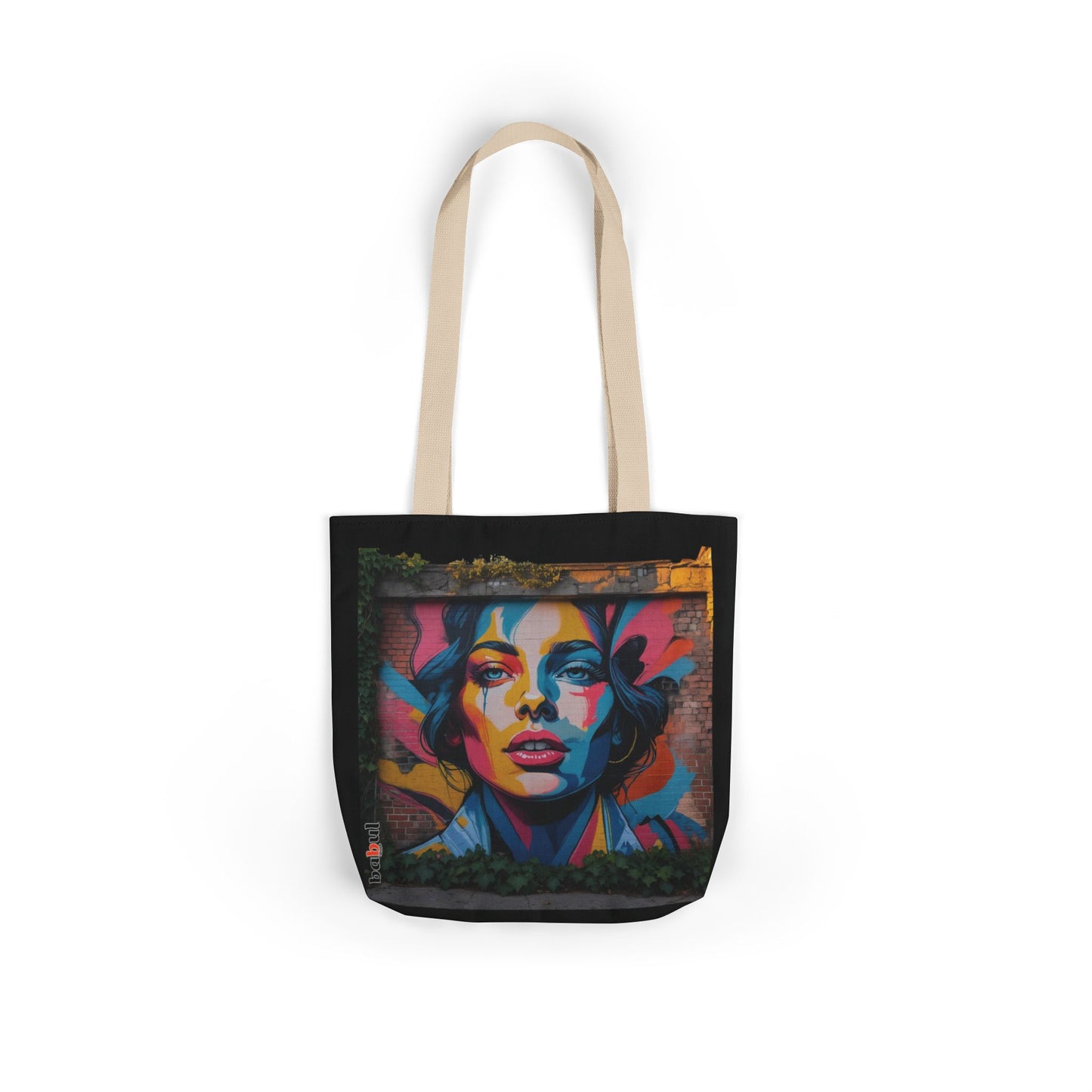 Artistic Surge - Eco-Friendly Canvas Tote Bag - FEMALE FACE