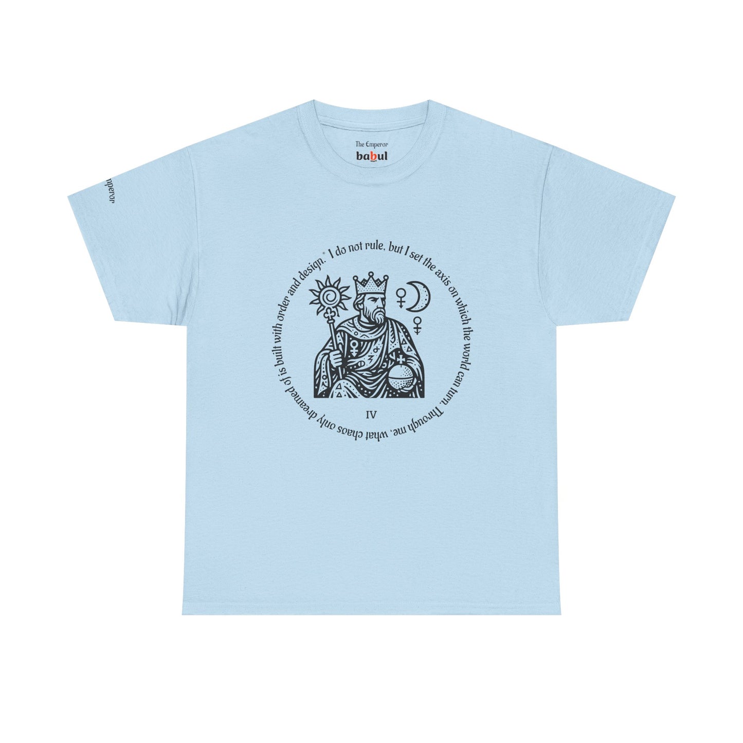 The Emperor - ArcanaPop T-Shirt – Where Tarot Magic Meets Pop Art