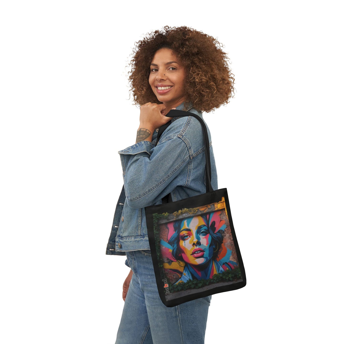 Artistic Surge - Eco-Friendly Canvas Tote Bag - FEMALE FACE