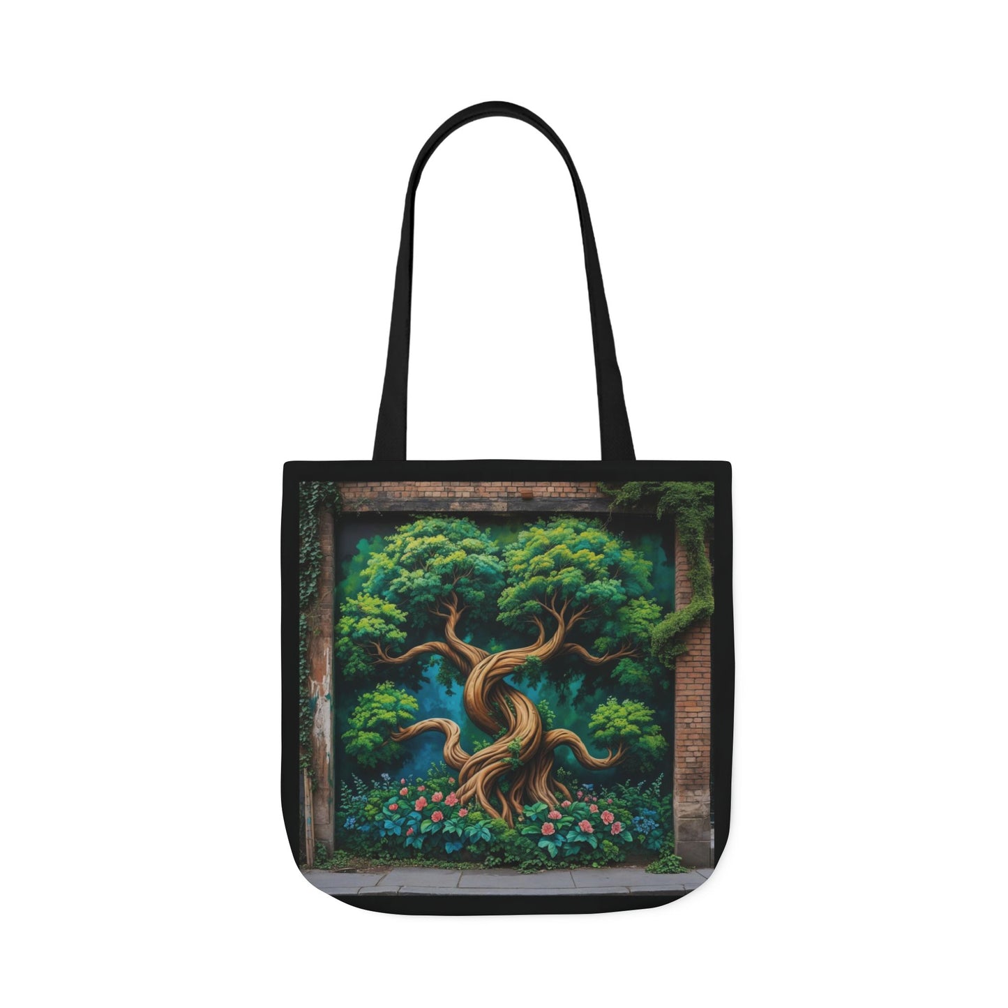 Artistic Surge - Eco-Friendly Canvas Tote Bag - TREE