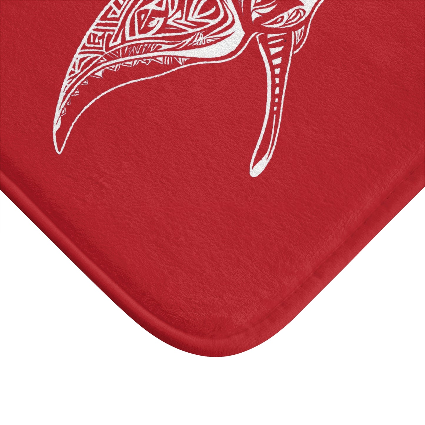 Tribal Bath Mat. Ocean Energy, Tribal Style