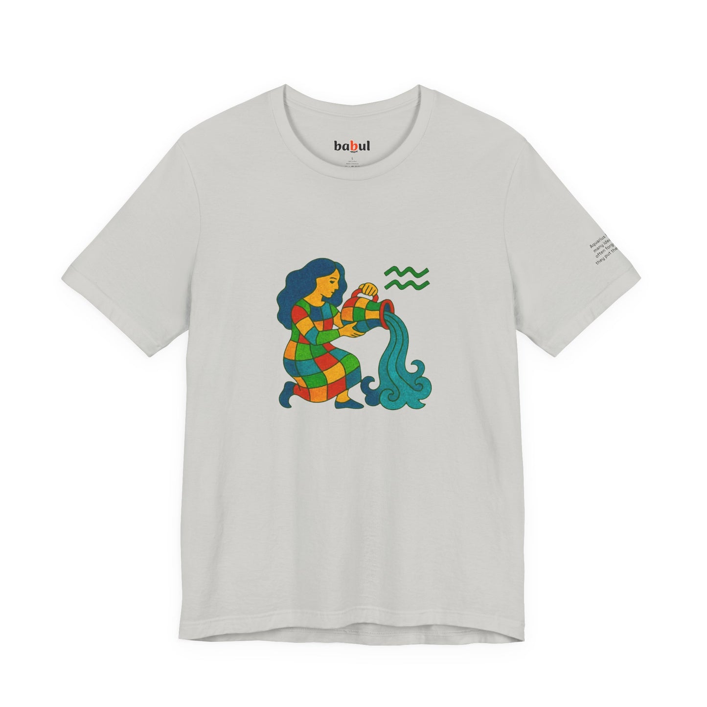 AQUARIUS - T-shirt, The Zodiac Signs According to Saint Phalle