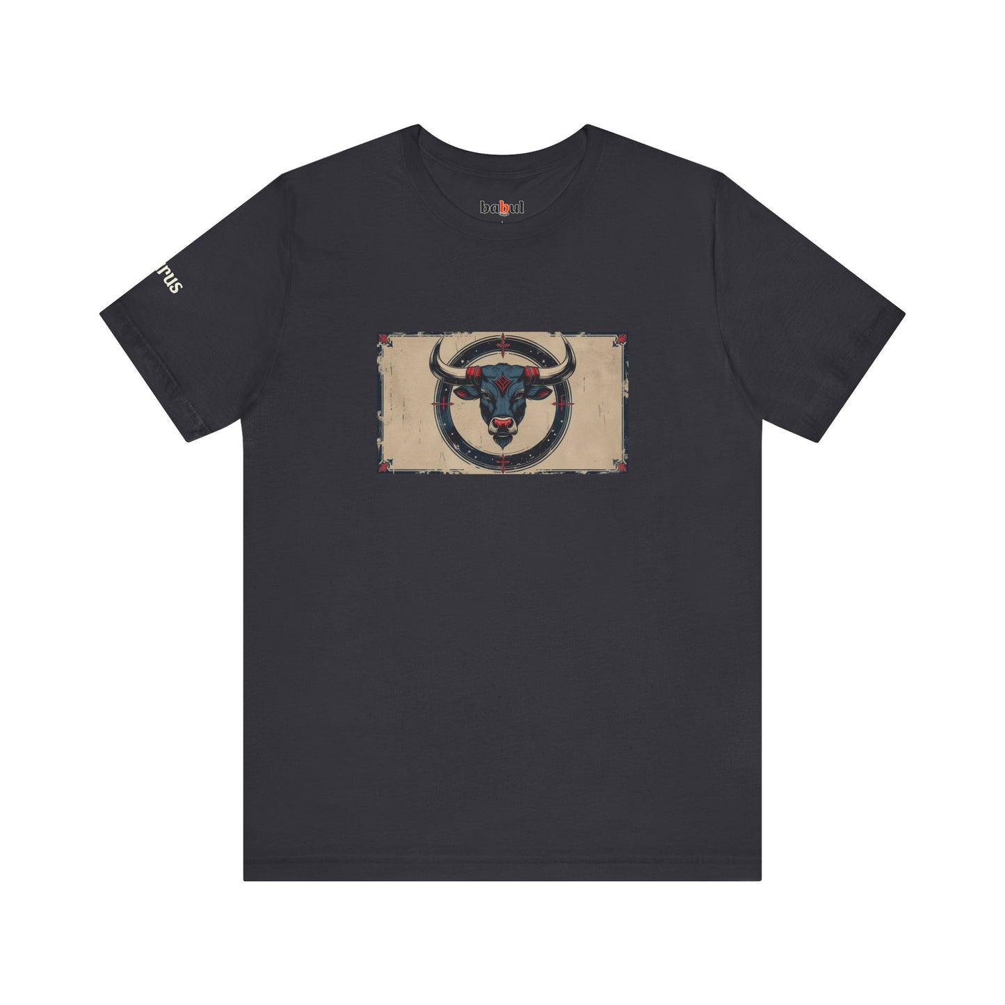 Taurus - Gothic Zodiac T-Shirt. Zodiac in the Shadows