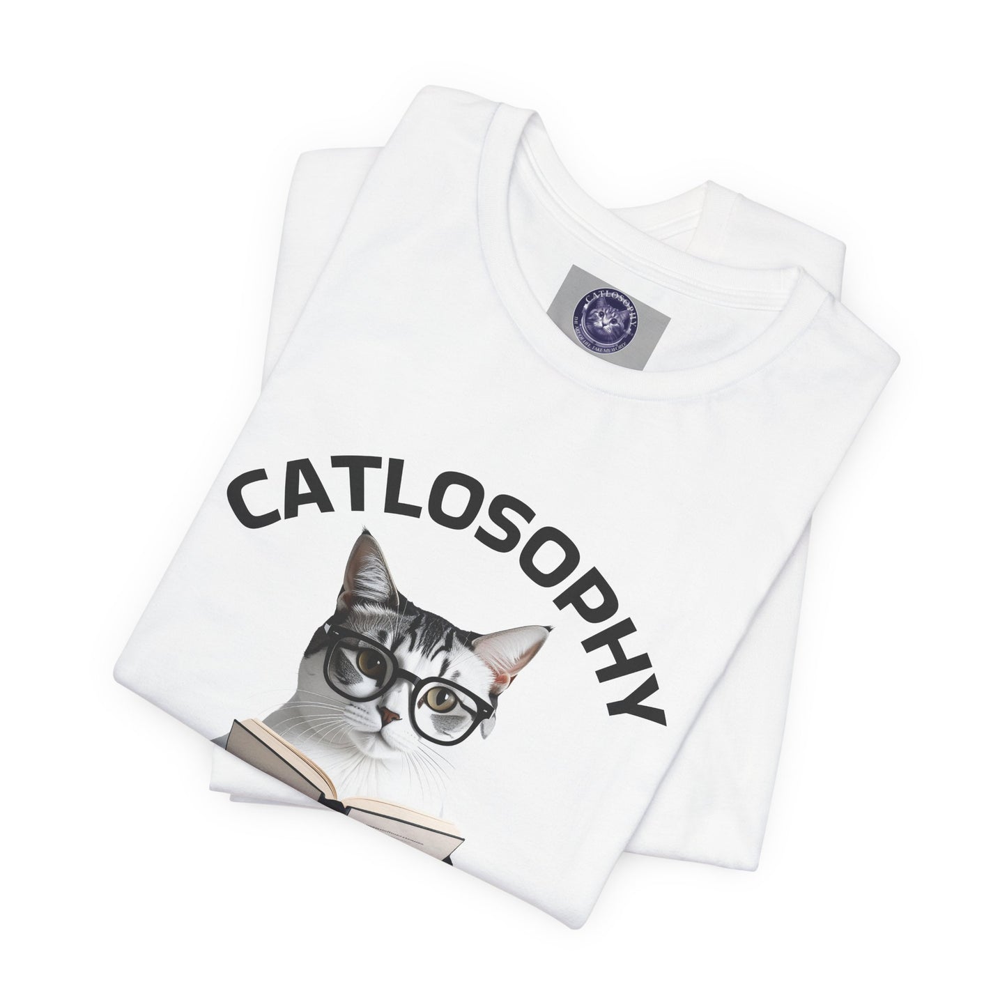 Catlosophy Unisex Jersey Short Sleeve Tee – "I am not ignoring you" Design