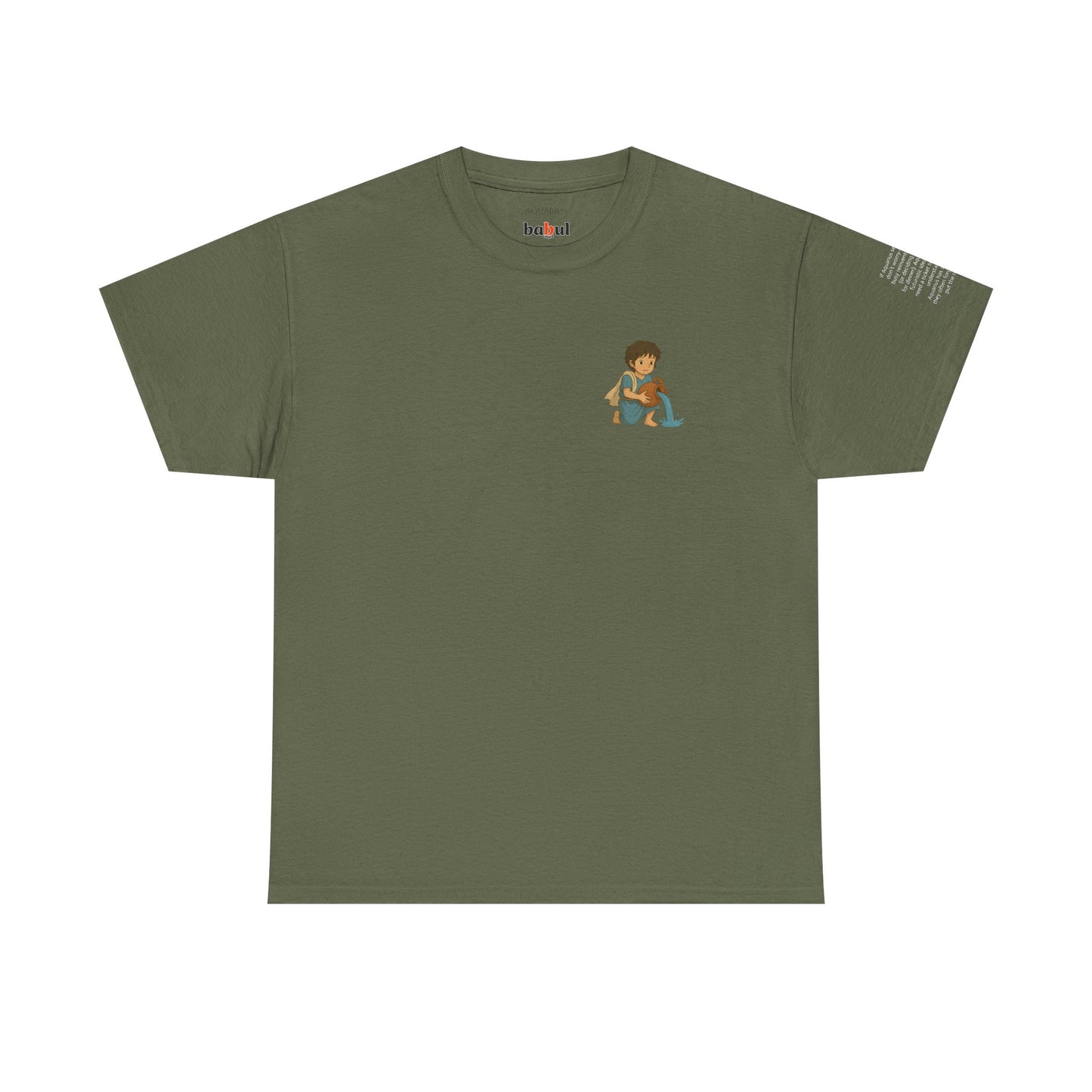AQUARIUS - Dreamy Zodiac T-Shirts – The Magic of the Stars in Ghibli Style