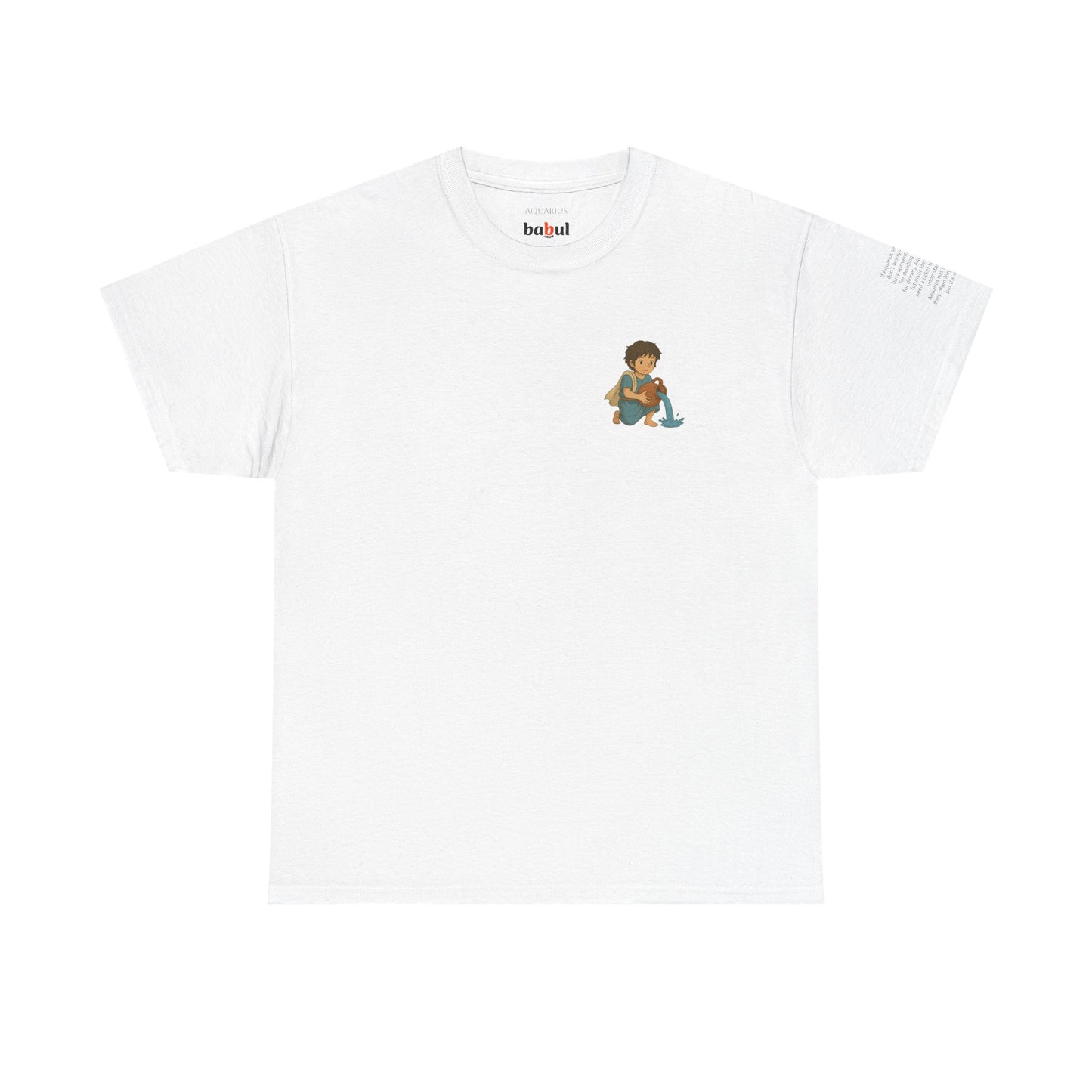 AQUARIUS - Dreamy Zodiac T-Shirts – The Magic of the Stars in Ghibli Style
