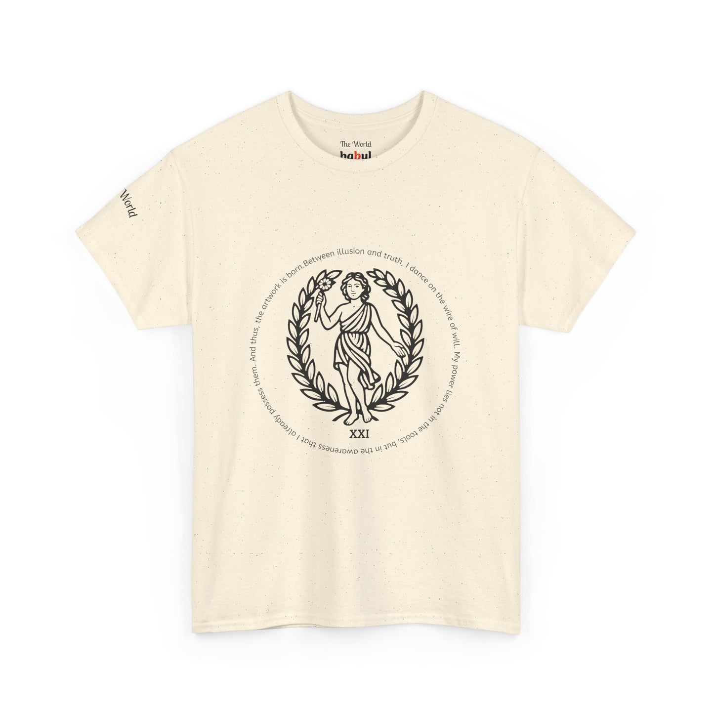 The World - ArcanaPop T-Shirt – Where Tarot Magic Meets Pop Art