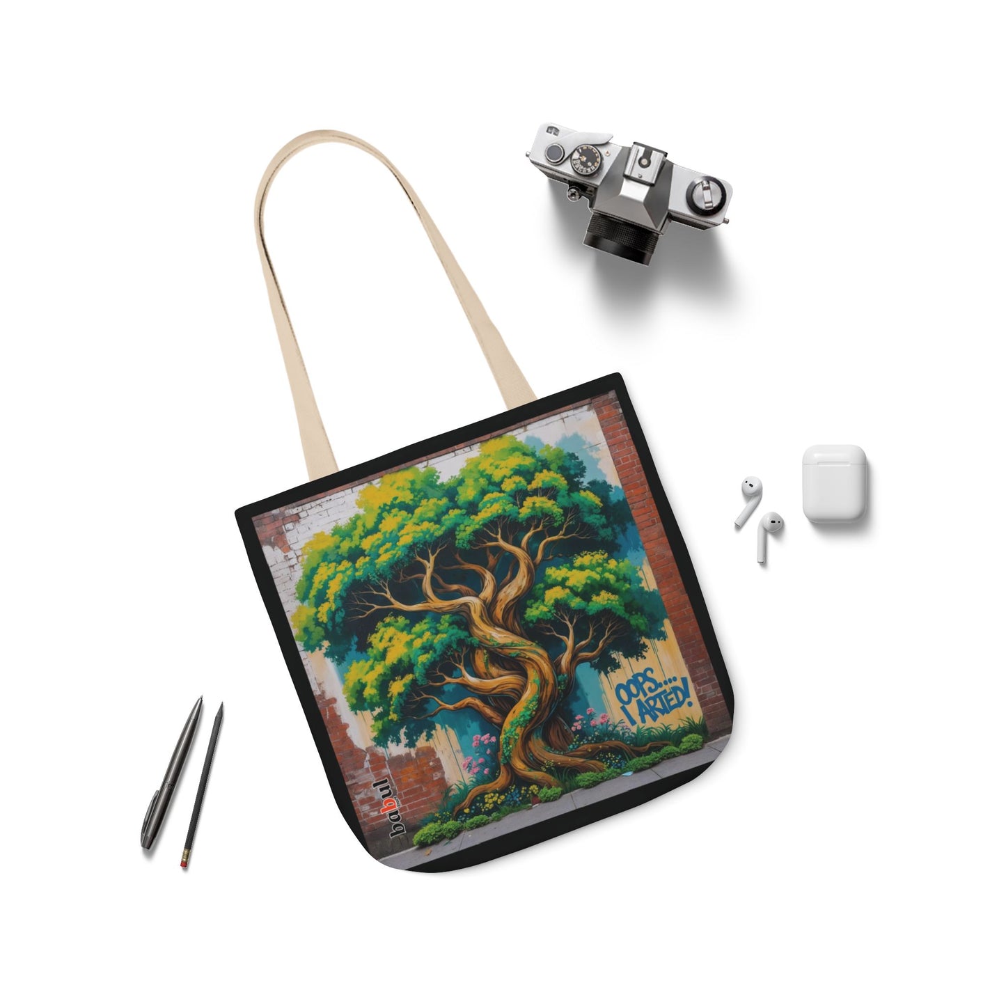 Artistic Surge - Eco-Friendly Canvas Tote Bag - OOPS TREE