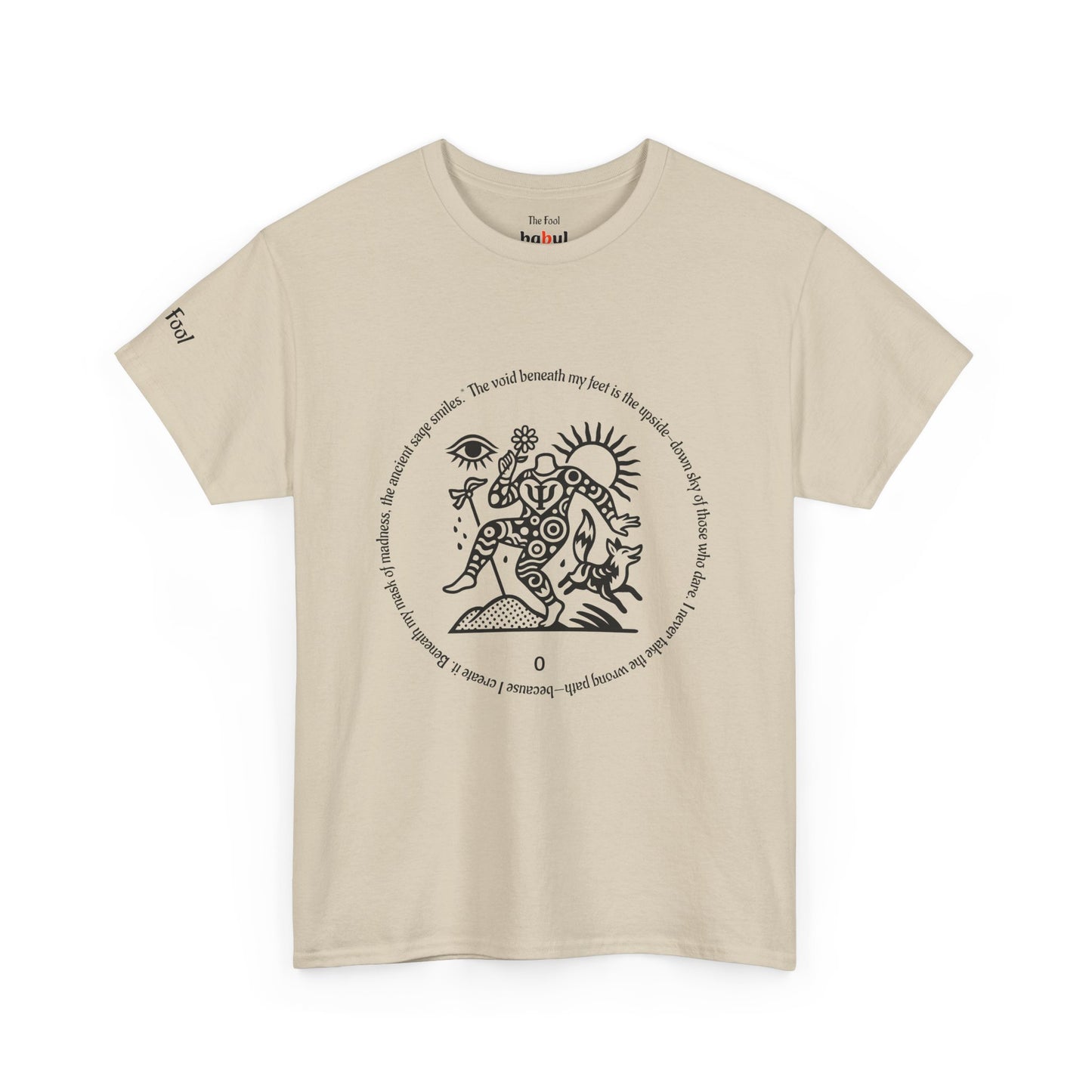 The Fool - ArcanaPop T-Shirt – Where Tarot Magic Meets Pop Art