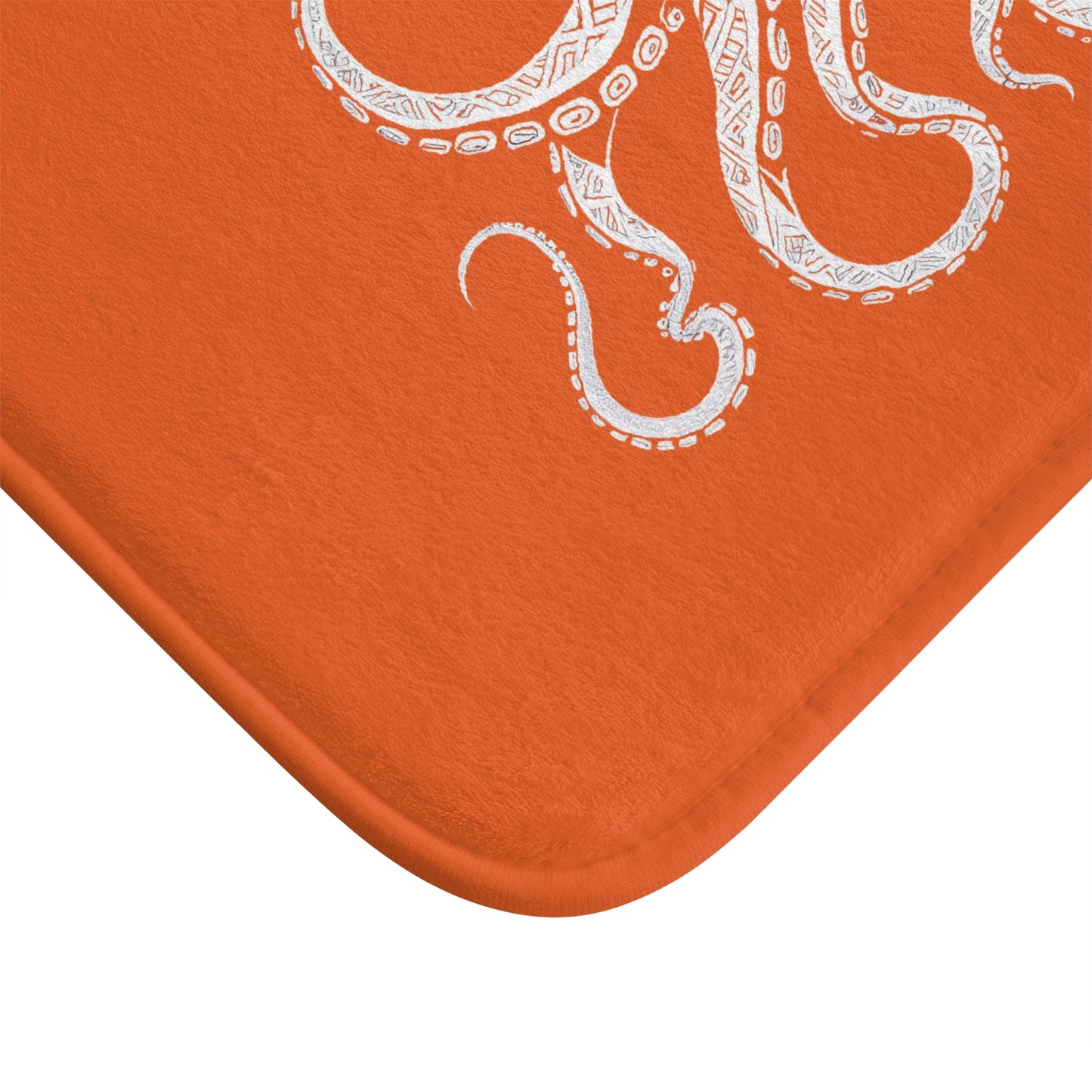 Tribal Bath Mat. Ocean Energy, Tribal Style
