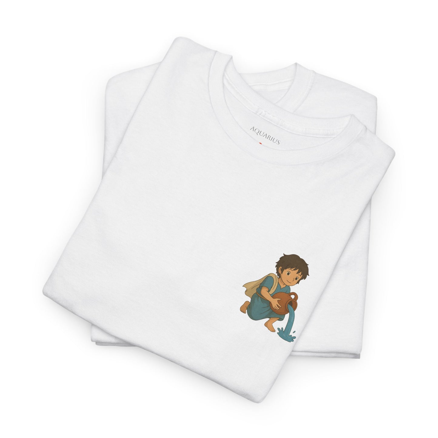 ACQUARIO - T-shirt Zodiacali da sogno: la magia delle stelle in stile Ghibli