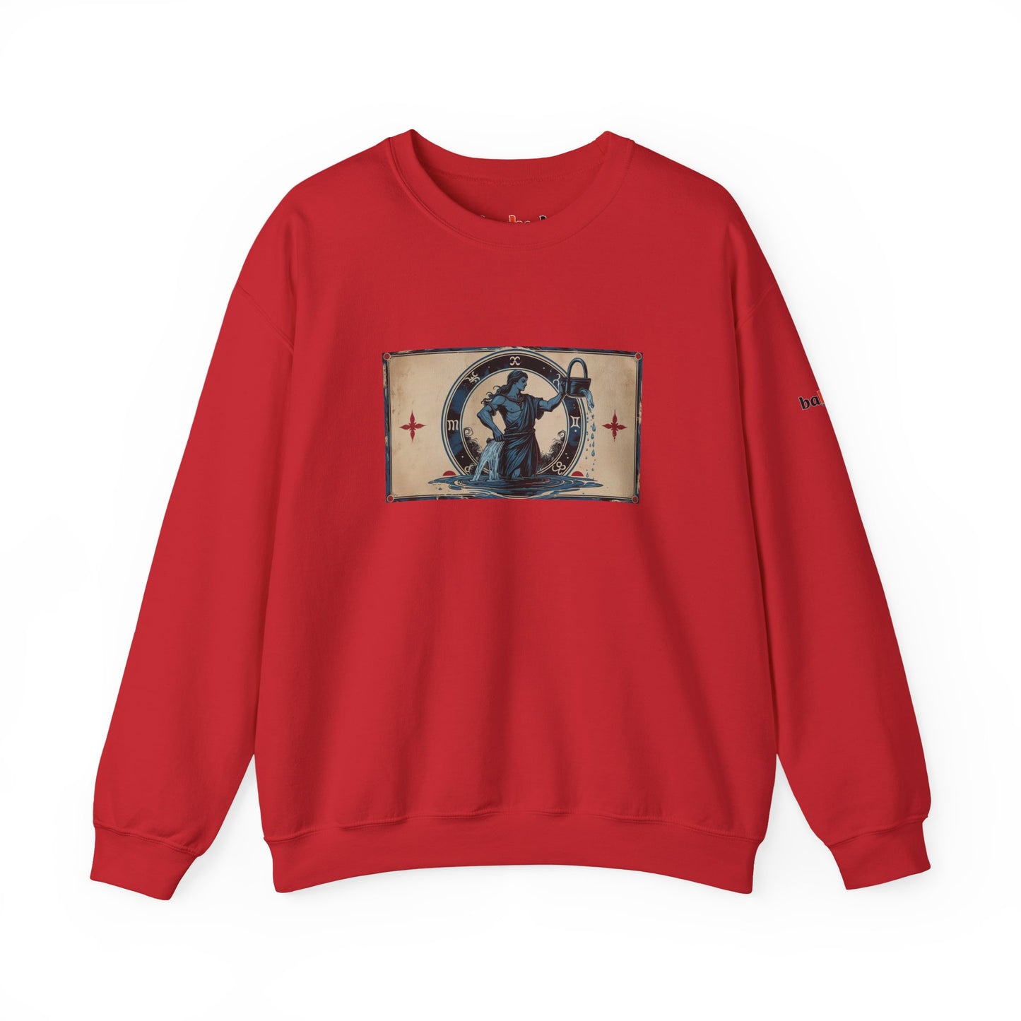 Aquarius - Gothic Zodiac Blue Sweatshirt